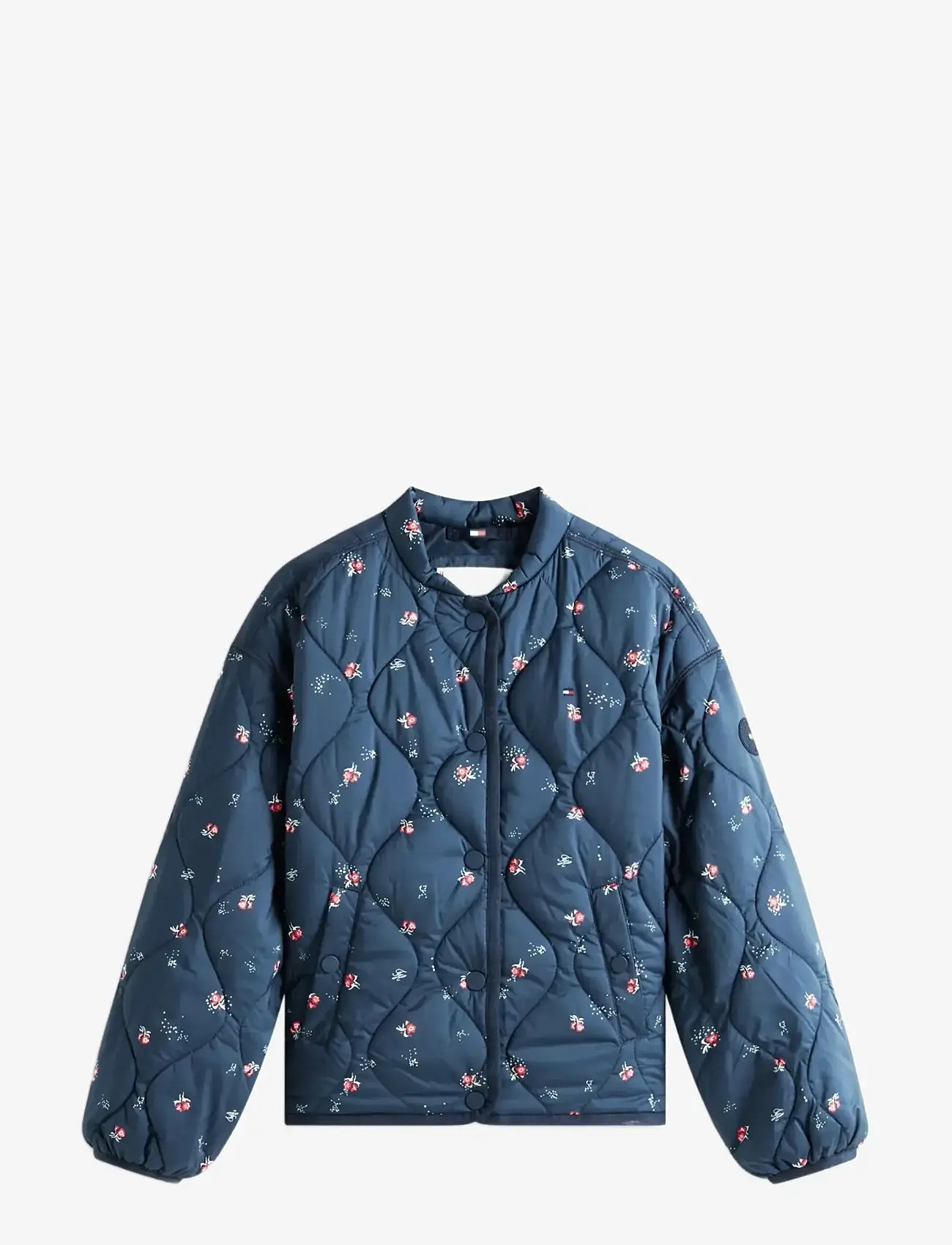 Tommy Hilfiger - QUILTED JACKET - tepitud jakid - dark night navy aop - 1