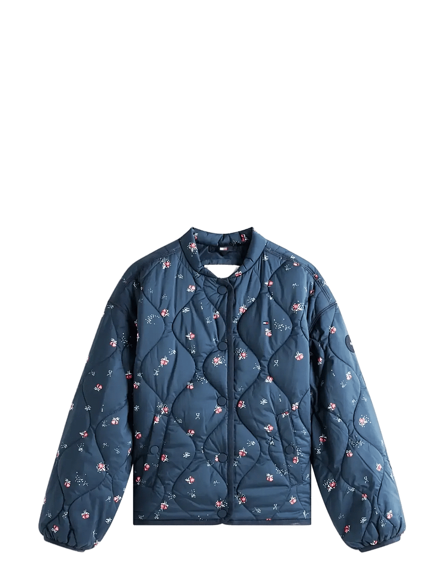 Tommy Hilfiger - QUILTED JACKET - steppjacken - dark night navy aop - 1