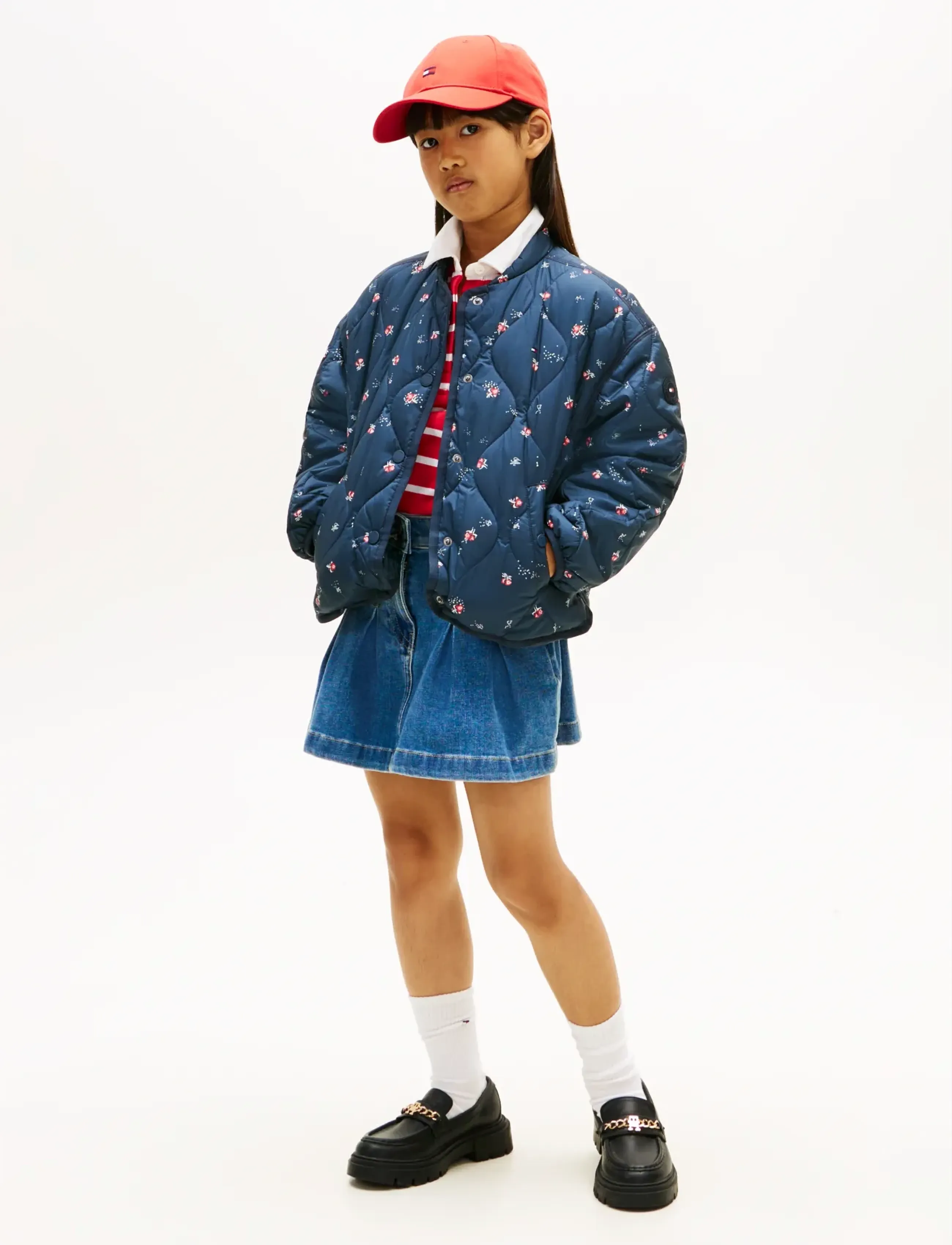 Tommy Hilfiger - QUILTED JACKET - steppjacken - dark night navy aop - 3