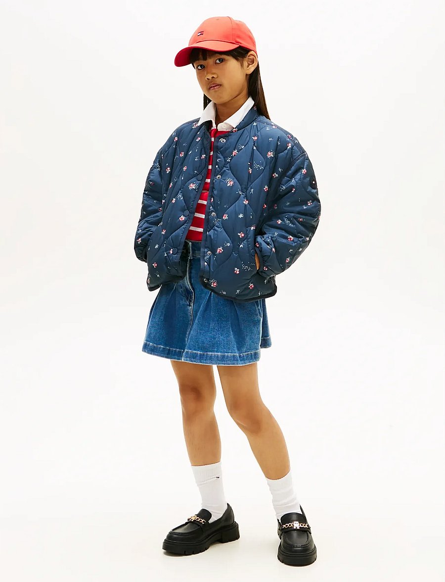 Tommy Hilfiger - QUILTED JACKET - steppjacken - dark night navy aop - 3