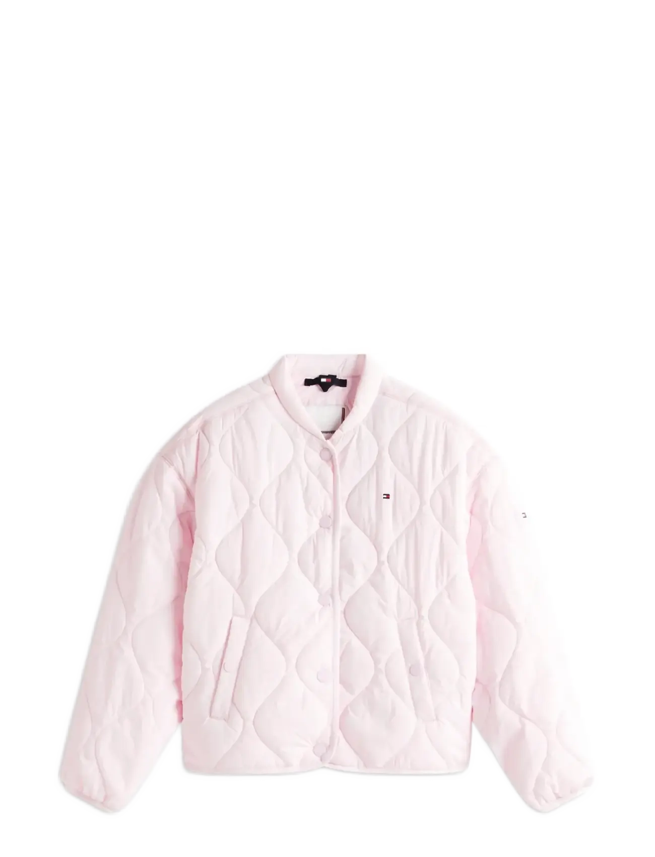 Tommy Hilfiger QUILTED JACKET - Teismelised 140-176 - PEARLY PINK / pink/rose
