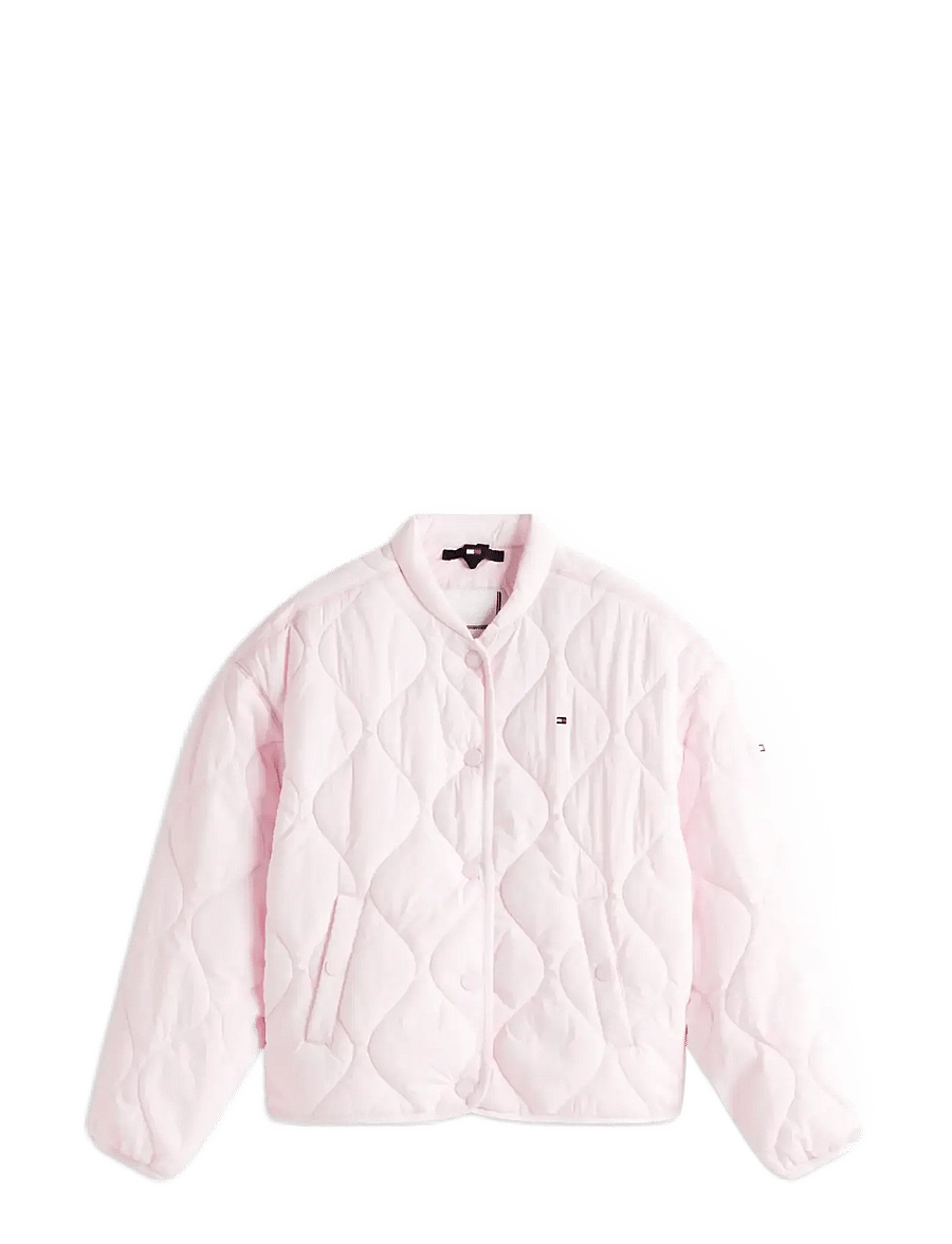 Tommy Hilfiger - QUILTED JACKET - tepitud joped - pearly pink - 1