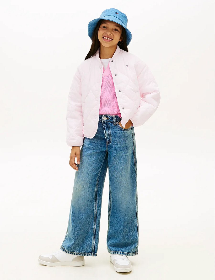 Tommy Hilfiger - QUILTED JACKET - tepitud joped - pearly pink - 3