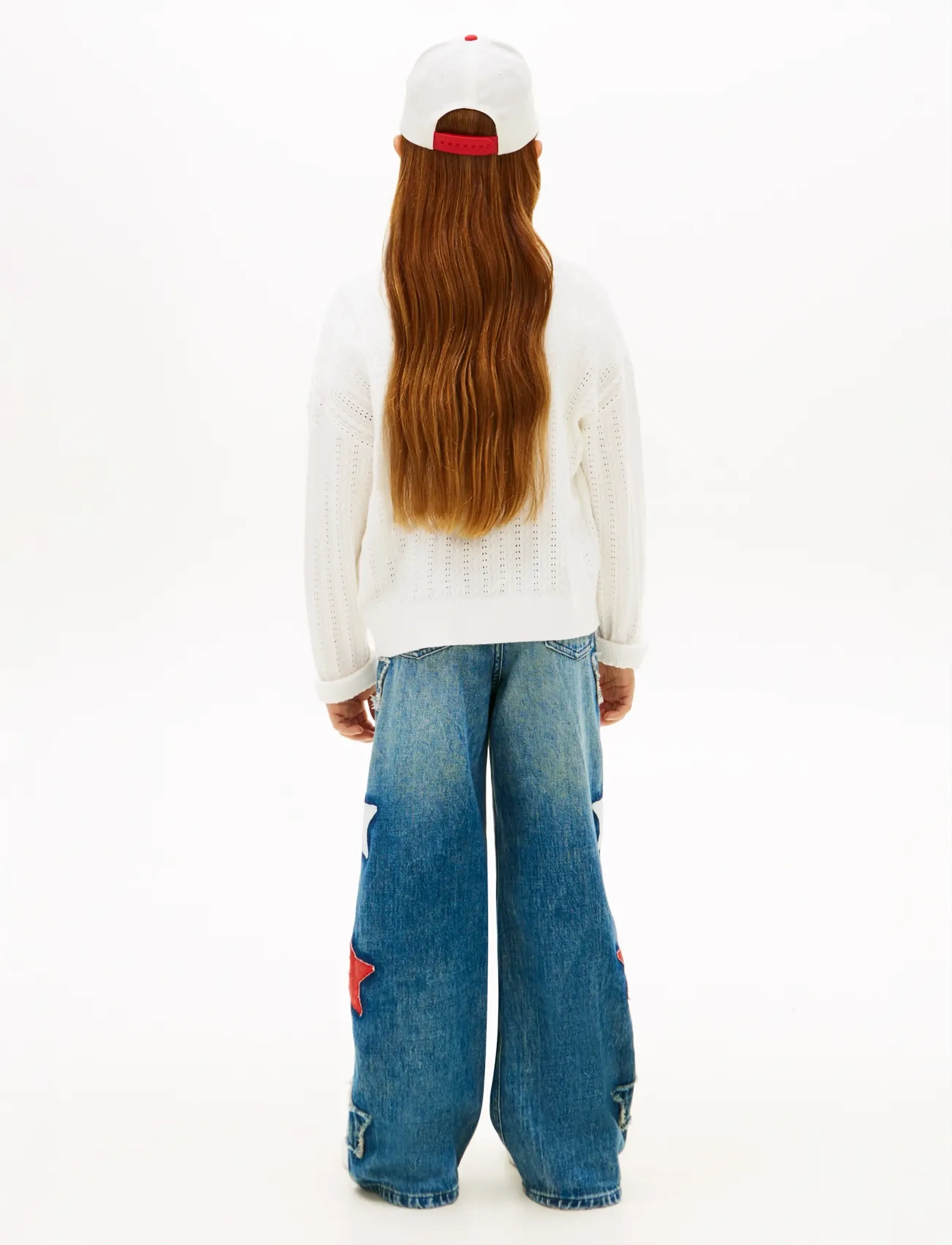 Tommy Hilfiger - POINTELLE CABLE CARDIGAN - cardigans - ivory silk - 2