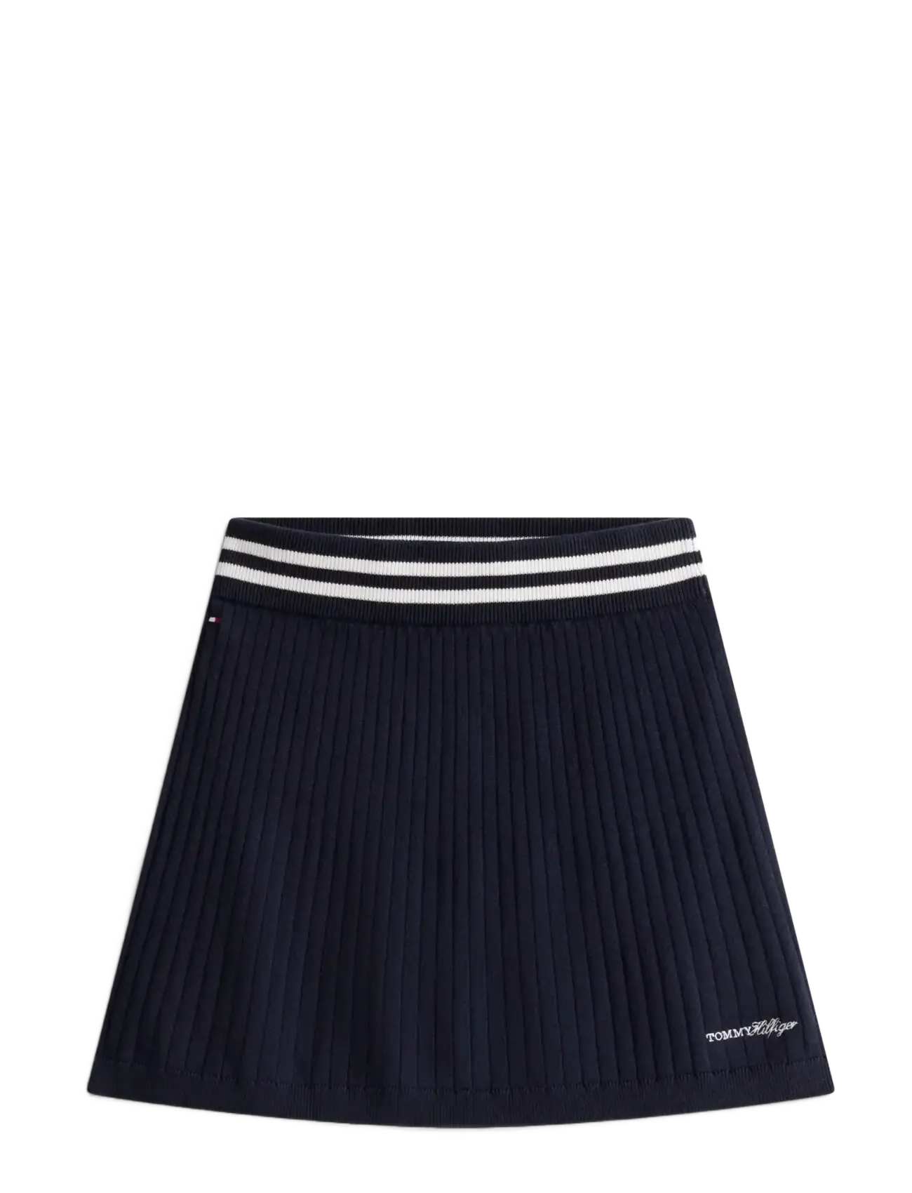 Tommy Hilfiger SWEATER RIB SKIRT - Kurze Röcke - DARK NIGHT NAVY / navy
