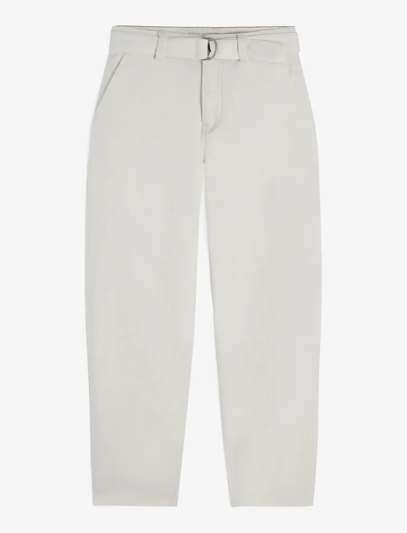 Tommy Hilfiger - BARREL PANTS - chinos - ancient white - 1