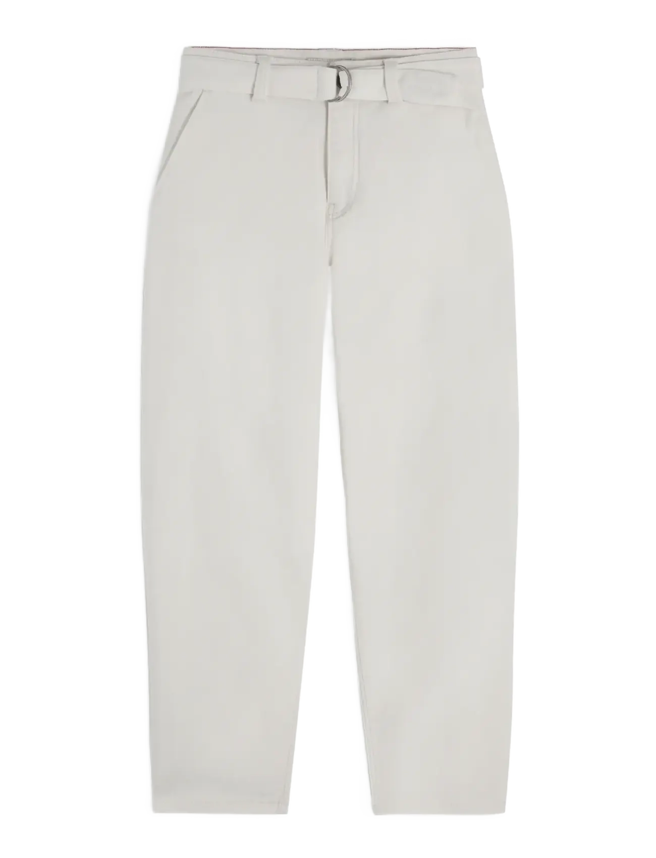 Tommy Hilfiger BARREL PANTS - Underdele - ANCIENT WHITE / white