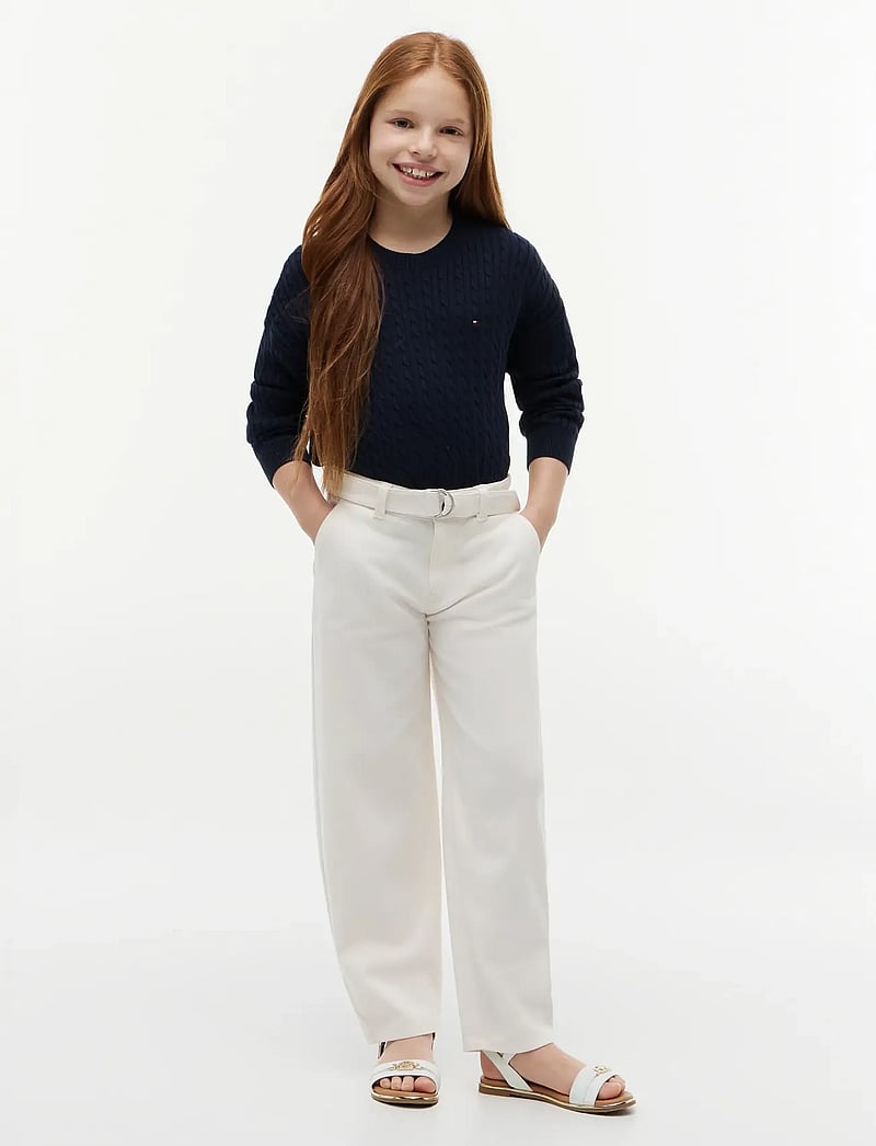 Tommy Hilfiger - BARREL PANTS - chinos - ancient white - 3