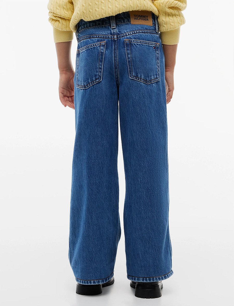 Tommy Hilfiger - MABEL WIDE LEG JEANS - wide leg jeans - denim medium 01 - 2