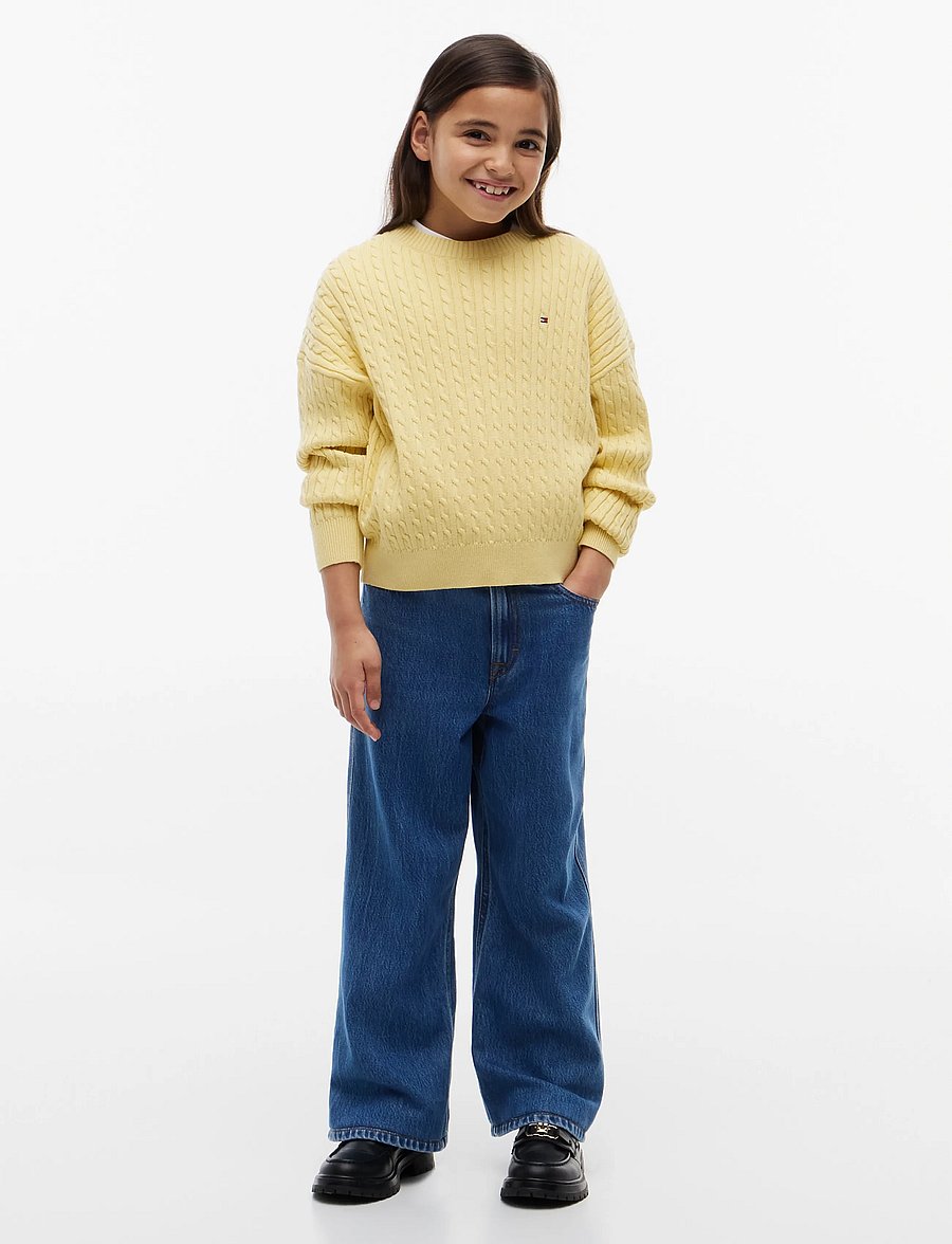 Tommy Hilfiger - MABEL WIDE LEG JEANS - wide leg jeans - denim medium 01 - 3