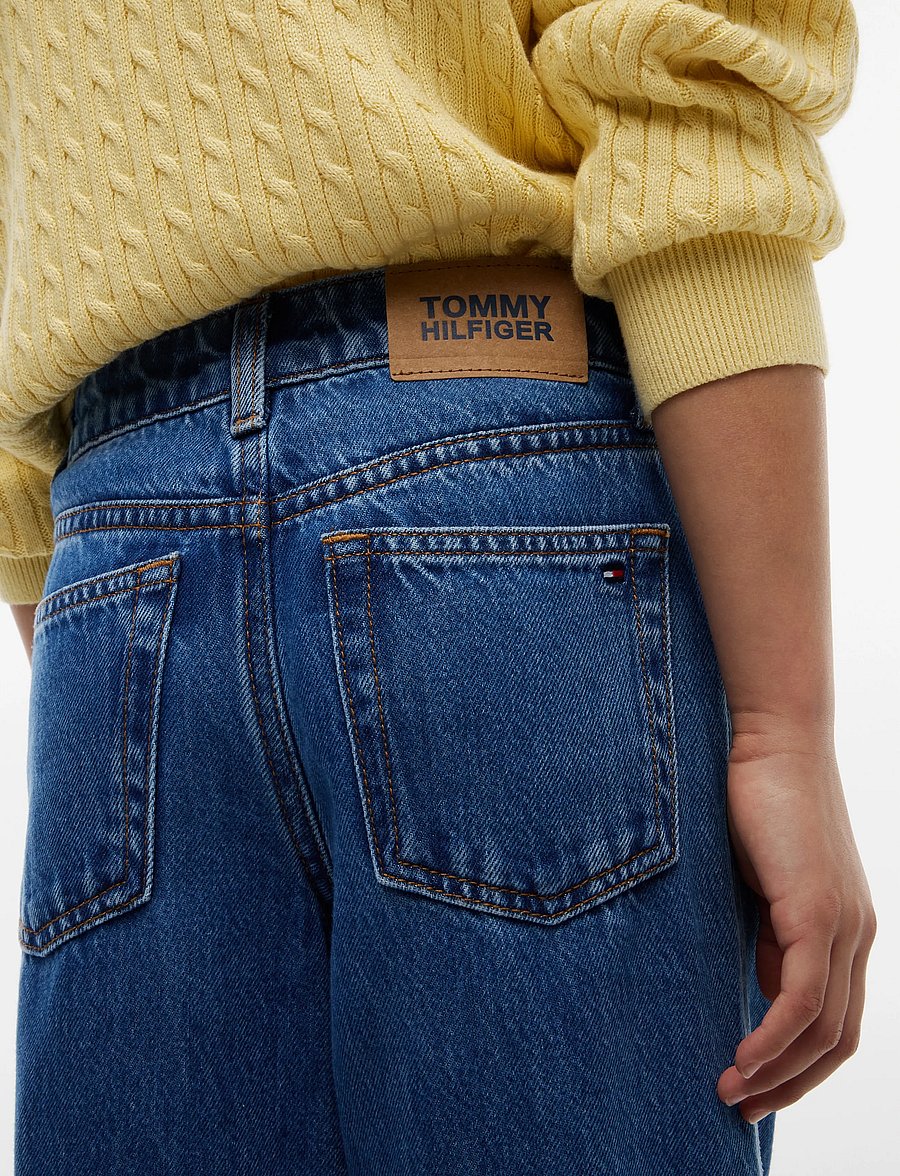 Tommy Hilfiger - MABEL WIDE LEG JEANS - wide leg jeans - denim medium 01 - 4