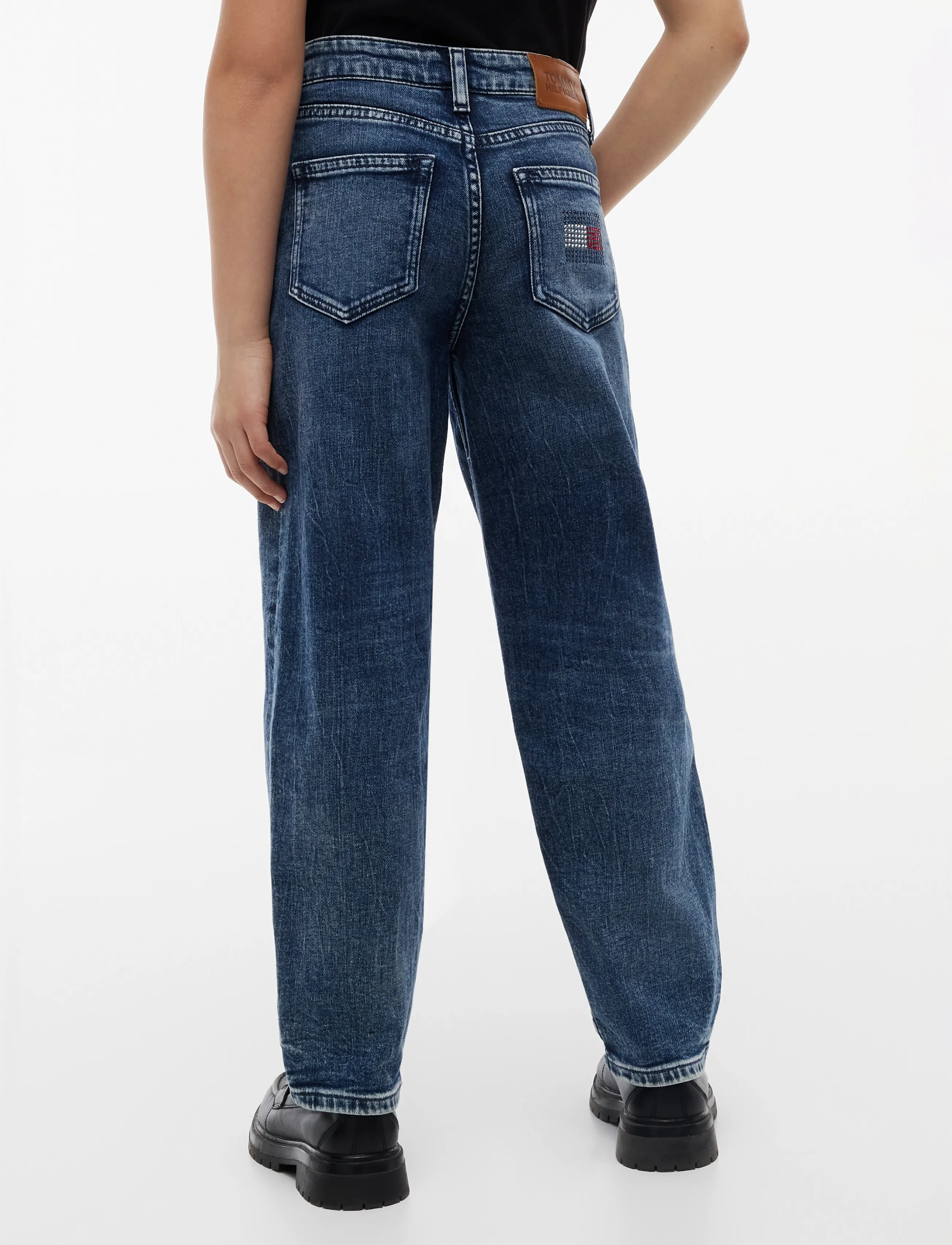 Tommy Hilfiger - BARREL AMERICANA MED - tapered jeans - denim medium 02 americana - 2