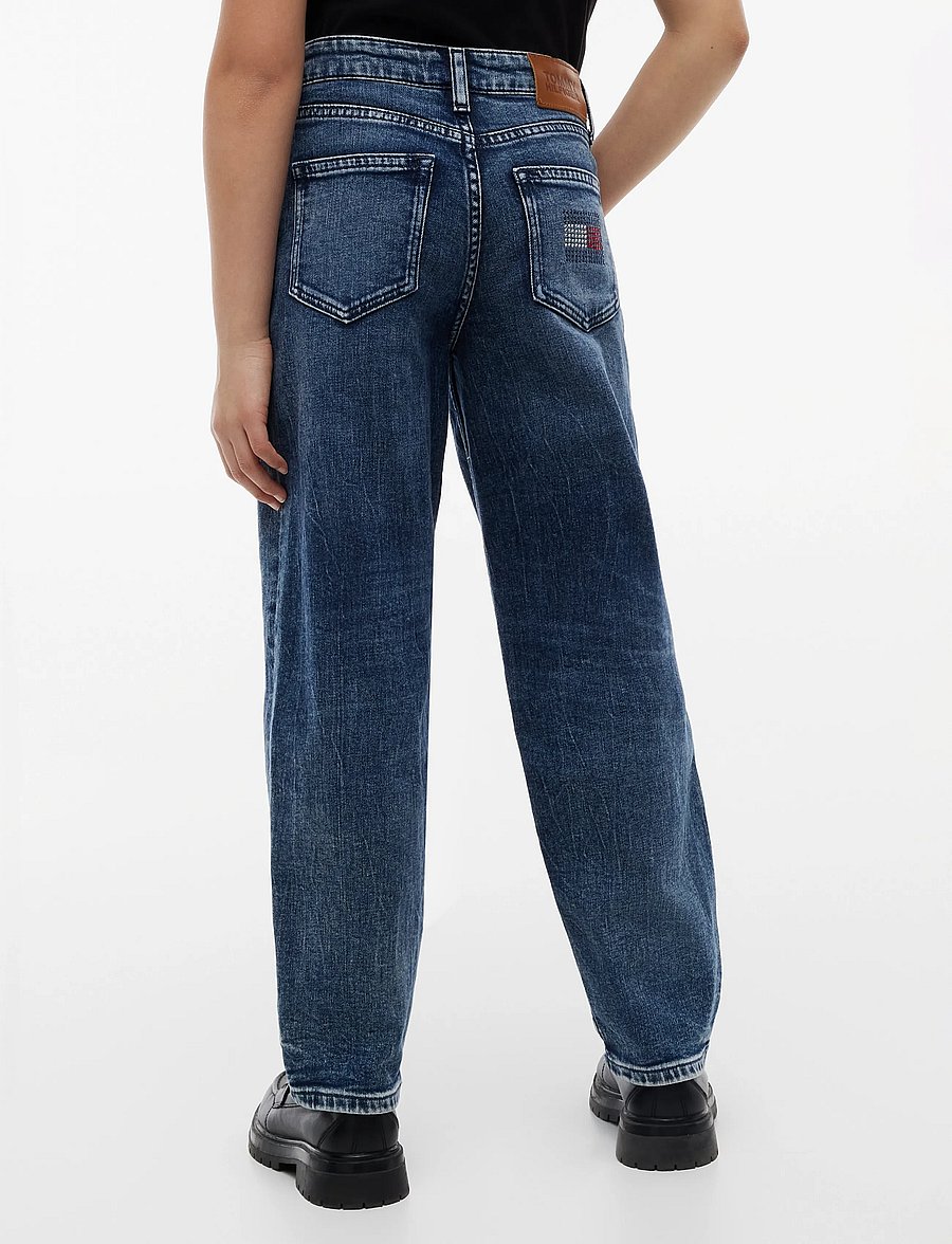 Tommy Hilfiger - BARREL AMERICANA MED - tapered jeans - denim medium 02 americana - 2