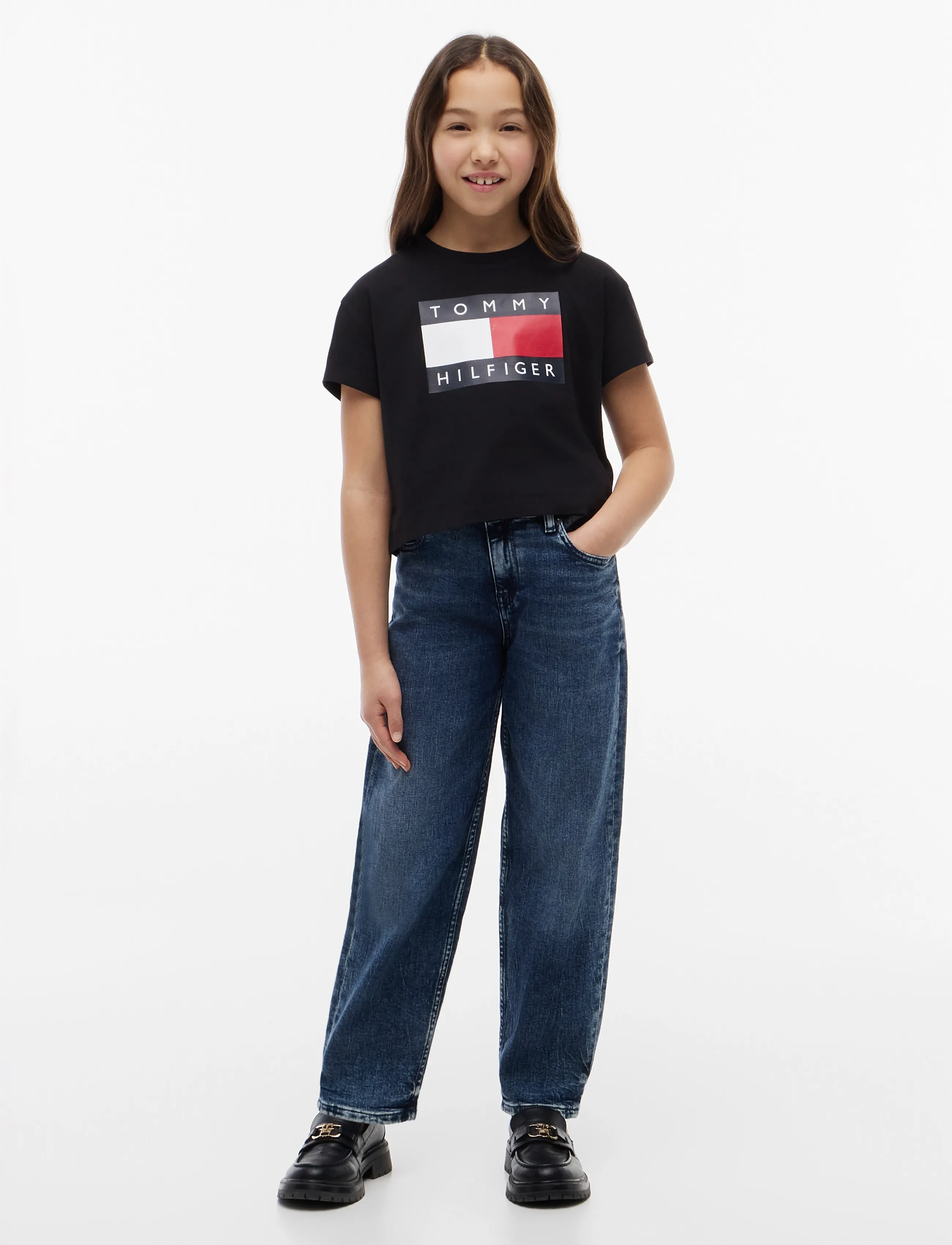 Tommy Hilfiger - BARREL AMERICANA MED - tapered jeans - denim medium 02 americana - 3