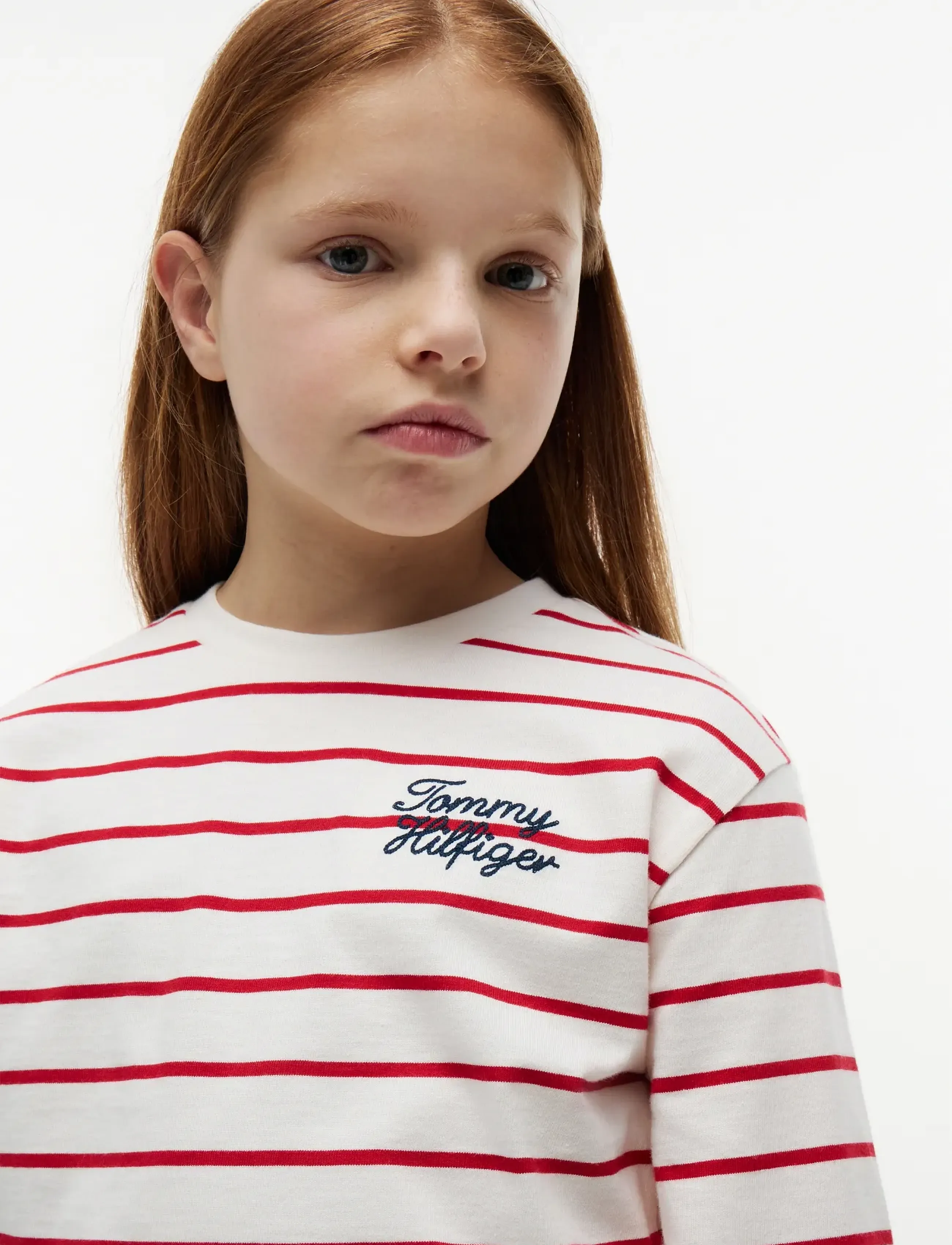 Tommy Hilfiger - TOMMY HILFIGER SRIPE TEE LS - langærmede t-shirts - primary red stripes - 3