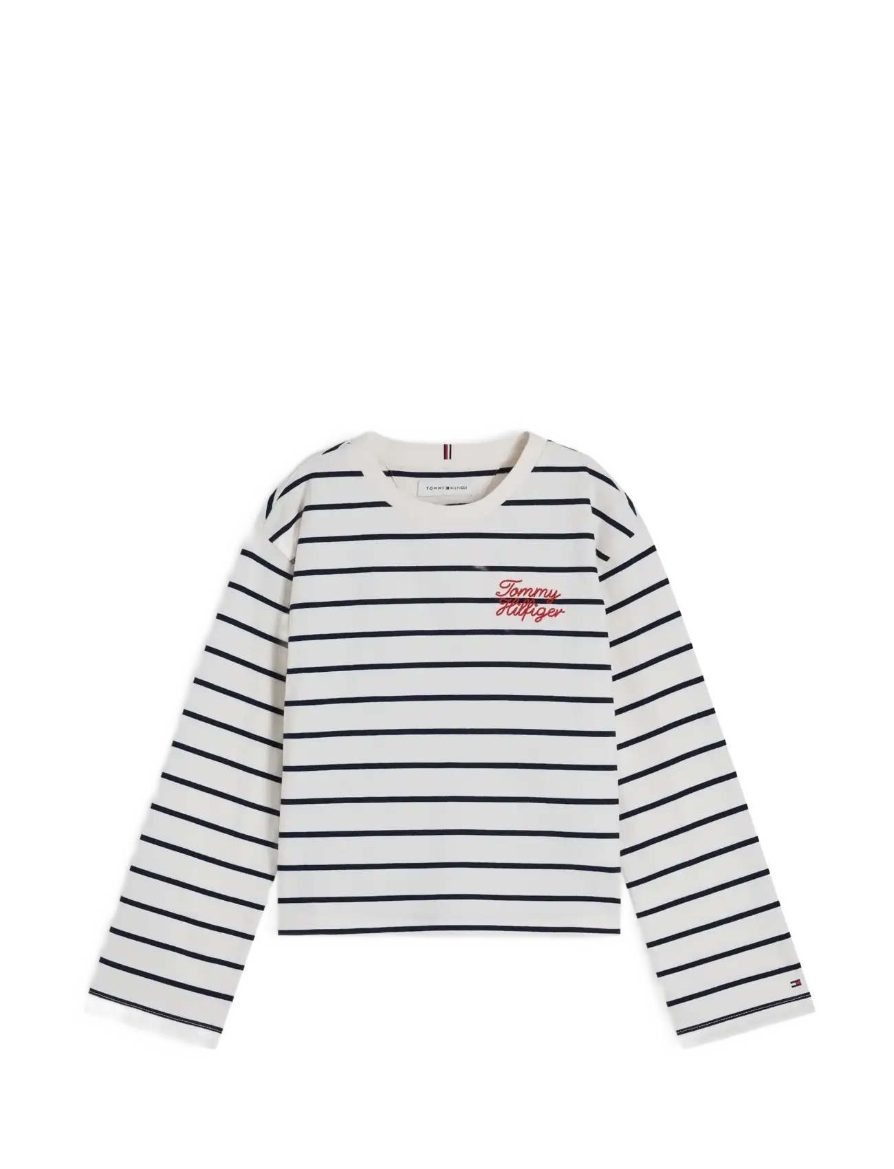 TOMMY HILFIGER Tommy Hilfiger Sripe Tee Ls Weiß - 42 - Kinder