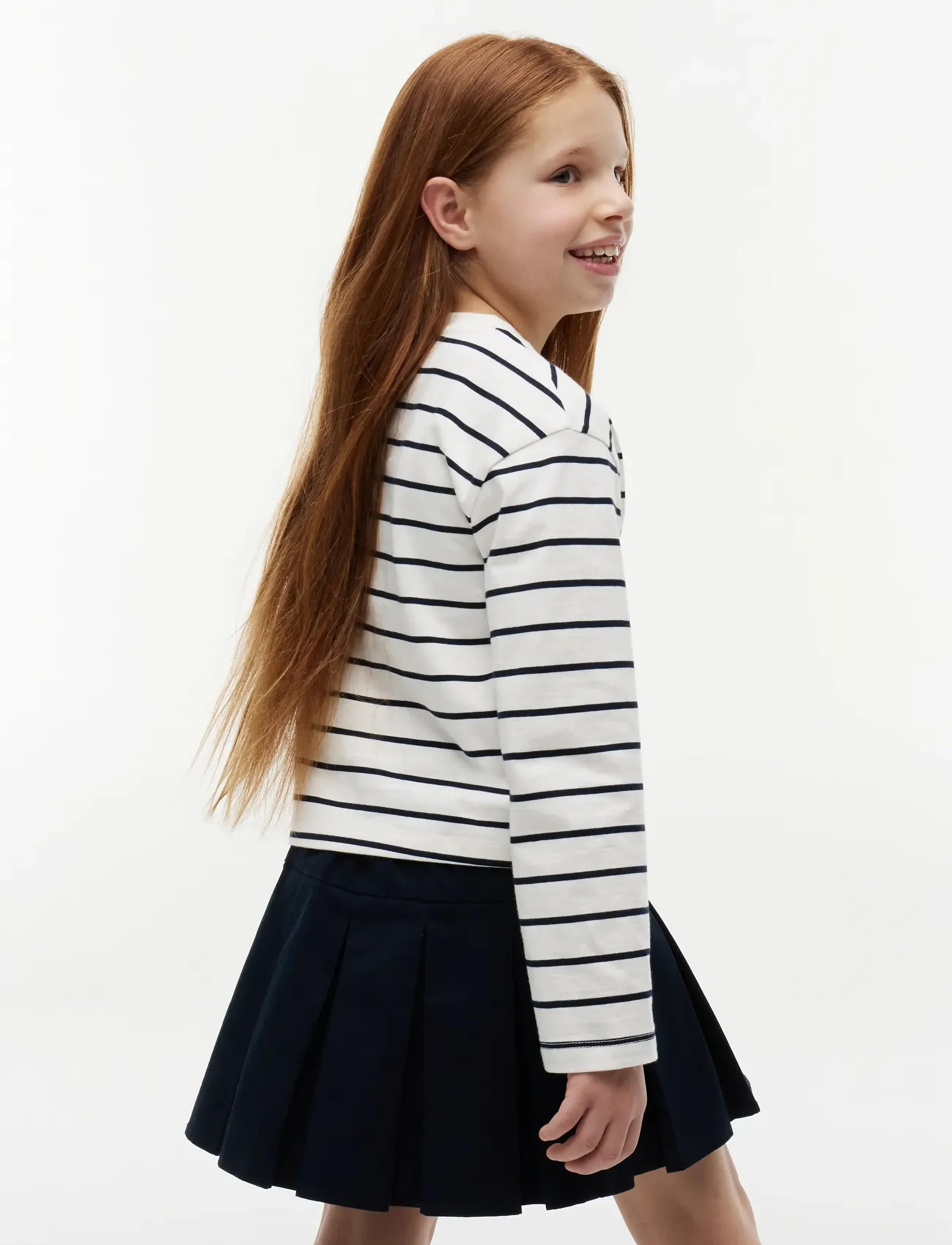 Tommy Hilfiger - TOMMY HILFIGER SRIPE TEE LS - t-krekli ar garām piedurknēm - white stripes - 3