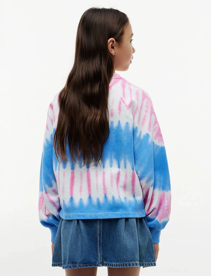 Tommy Hilfiger - TIE DYE CREWNECK - sweatshirts - copenhagen blue tie dye - 2