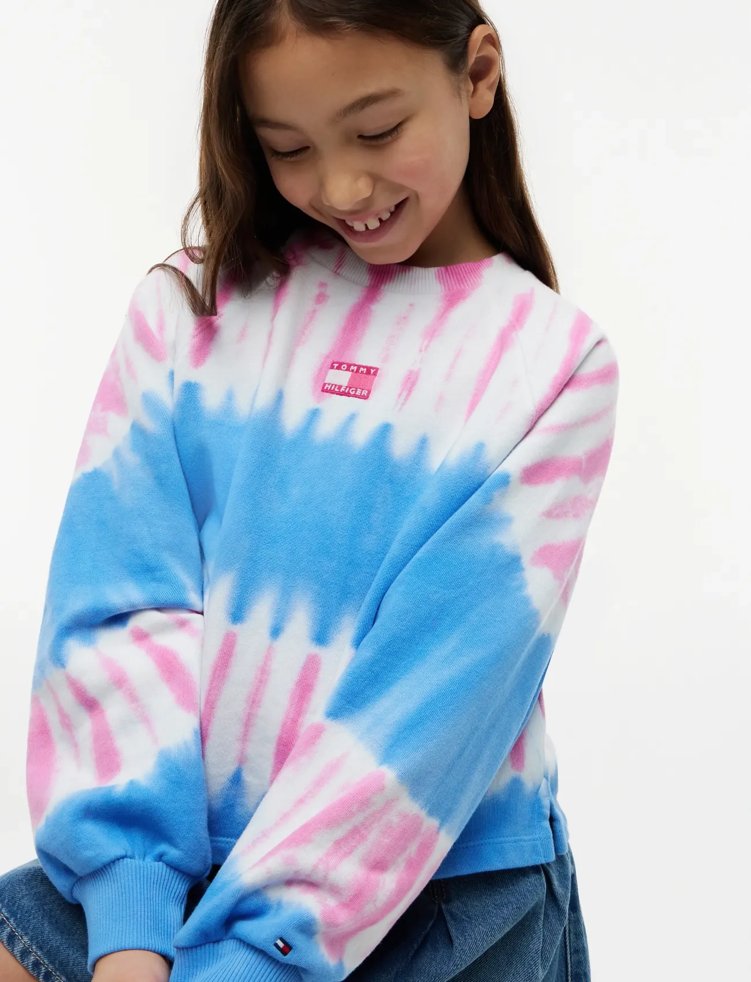 Tommy Hilfiger - TIE DYE CREWNECK - sweatshirts - copenhagen blue tie dye - 3