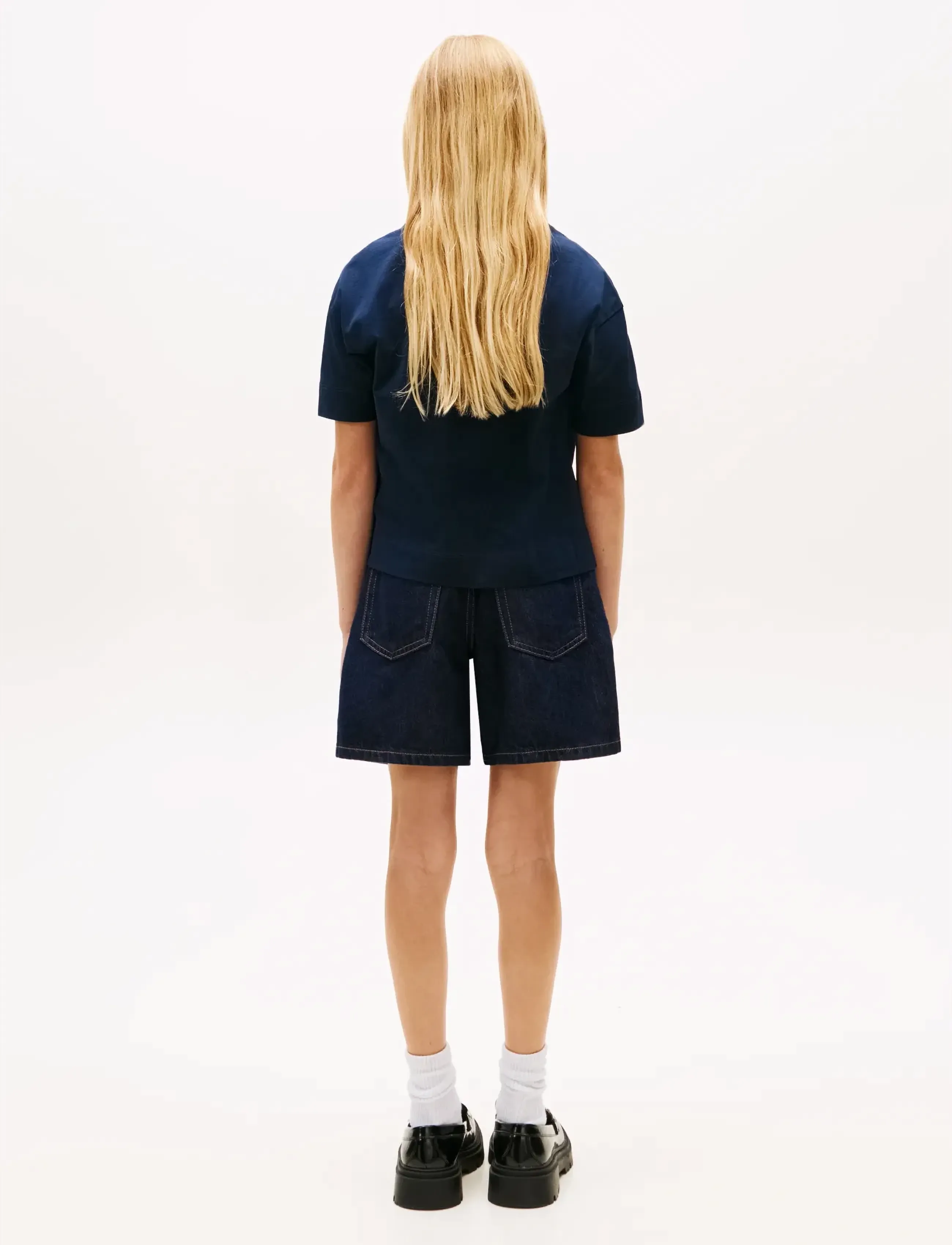 Tommy Hilfiger - VARSITY TEE SS - kurzärmelige - dark night navy - 2