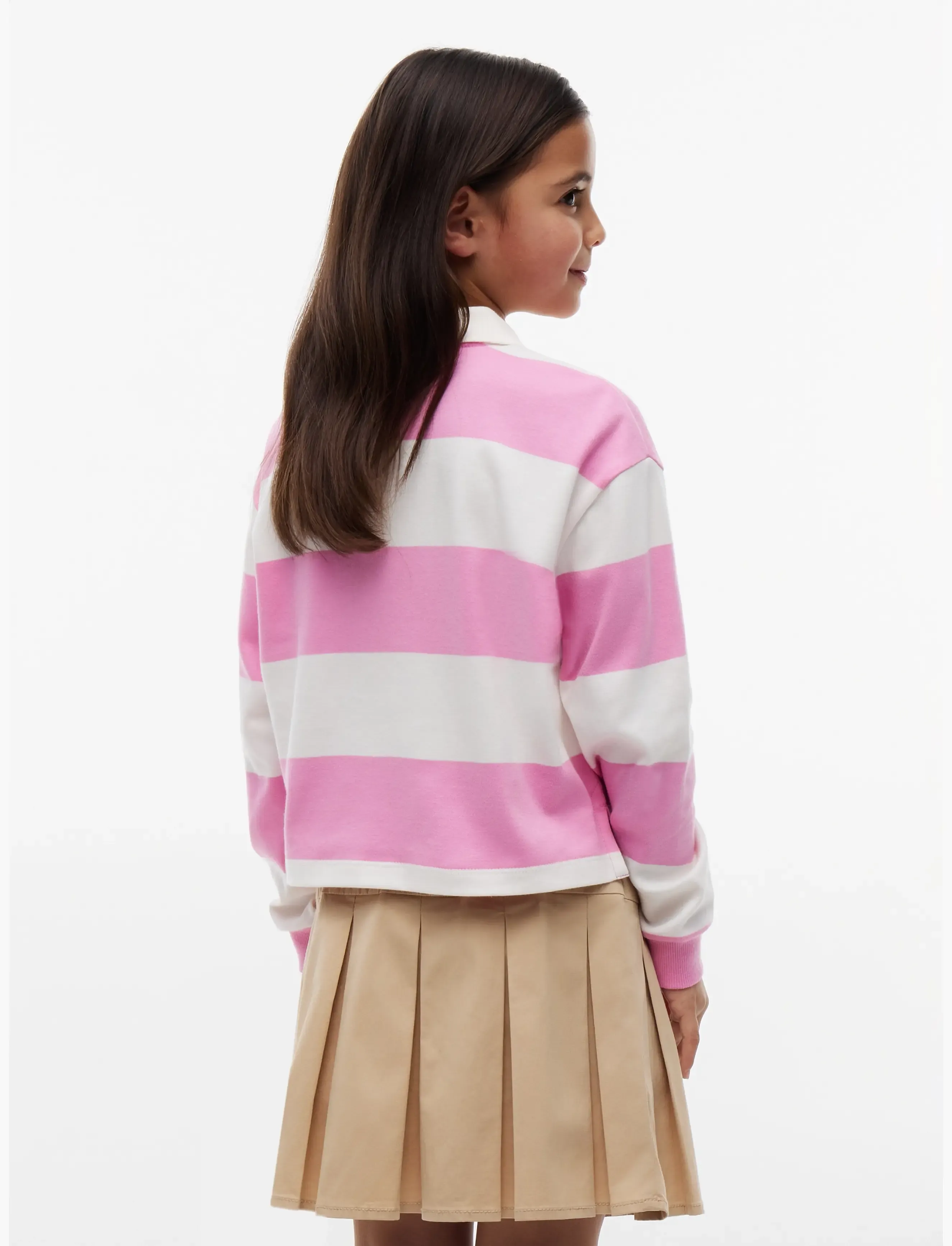 Tommy Hilfiger - RUGBY STRIPE POLO LS - pink daisy stripes - 2