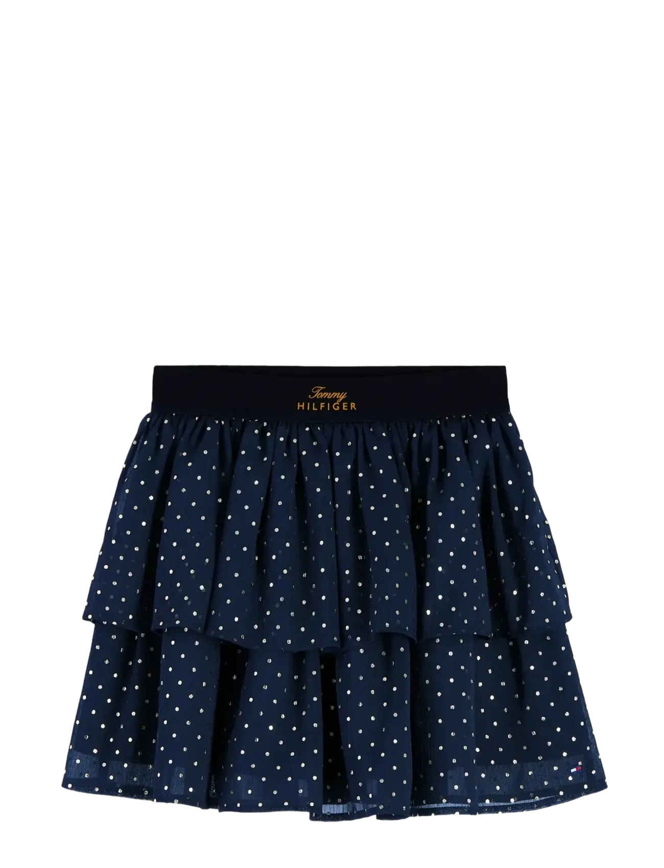 Tommy Hilfiger DOT FOIL RARA SKIRT - Tommy Hilfiger - DARK BLUE / navy