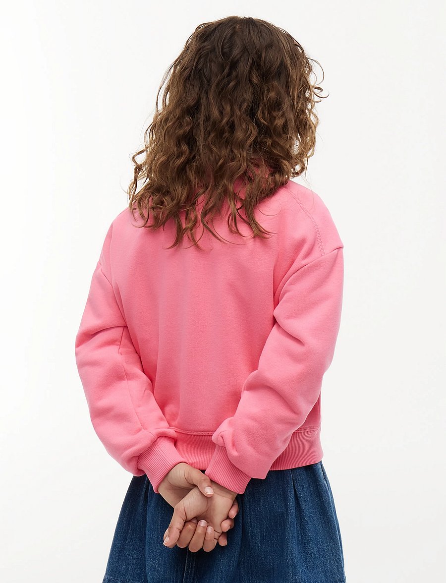 Tommy Hilfiger - TOMMY SCRIPT PRINTED SWEATSHIRT - sweatshirts - exotic pink - 2