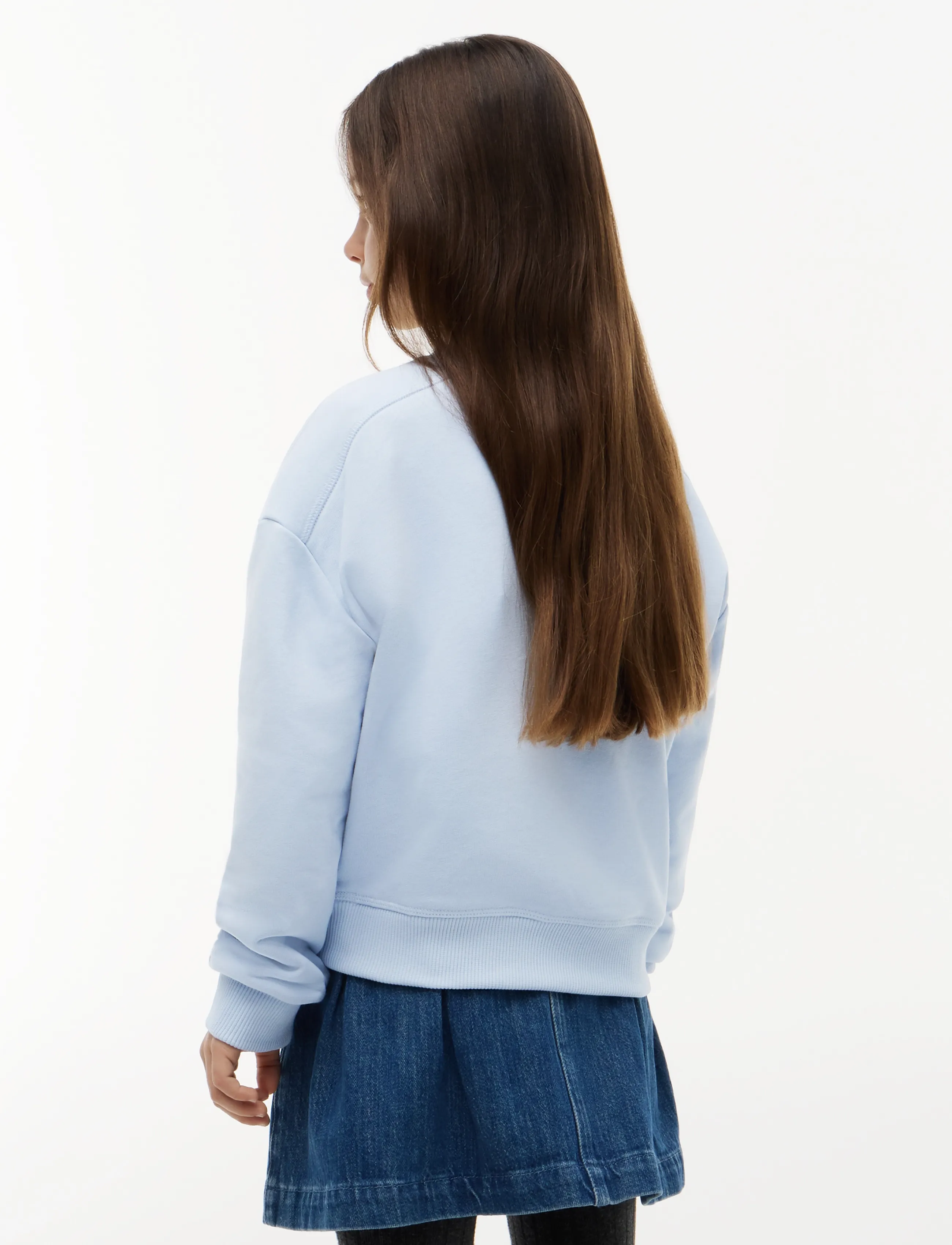 Tommy Hilfiger - TOMMY SCRIPT PRINTED SWEATSHIRT - sweatshirts - sky blue - 2