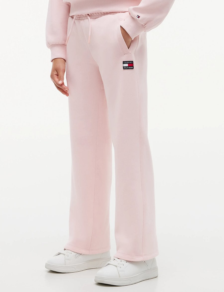 Tommy Hilfiger - HERITAGE FLAG SWEATPANTS - dressipüksid - whimsy pink - 0