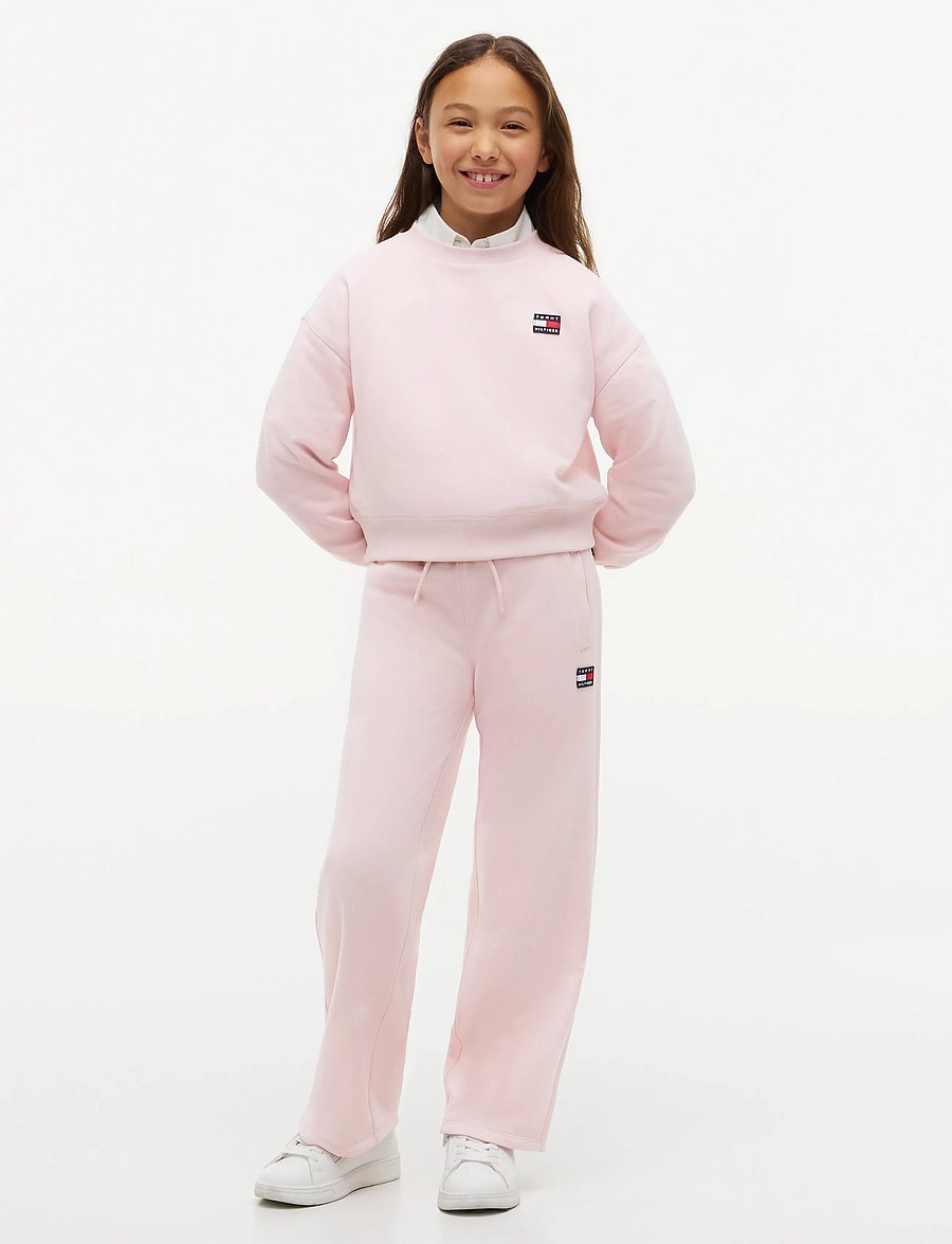 Tommy Hilfiger - HERITAGE FLAG SWEATPANTS - dressipüksid - whimsy pink - 3