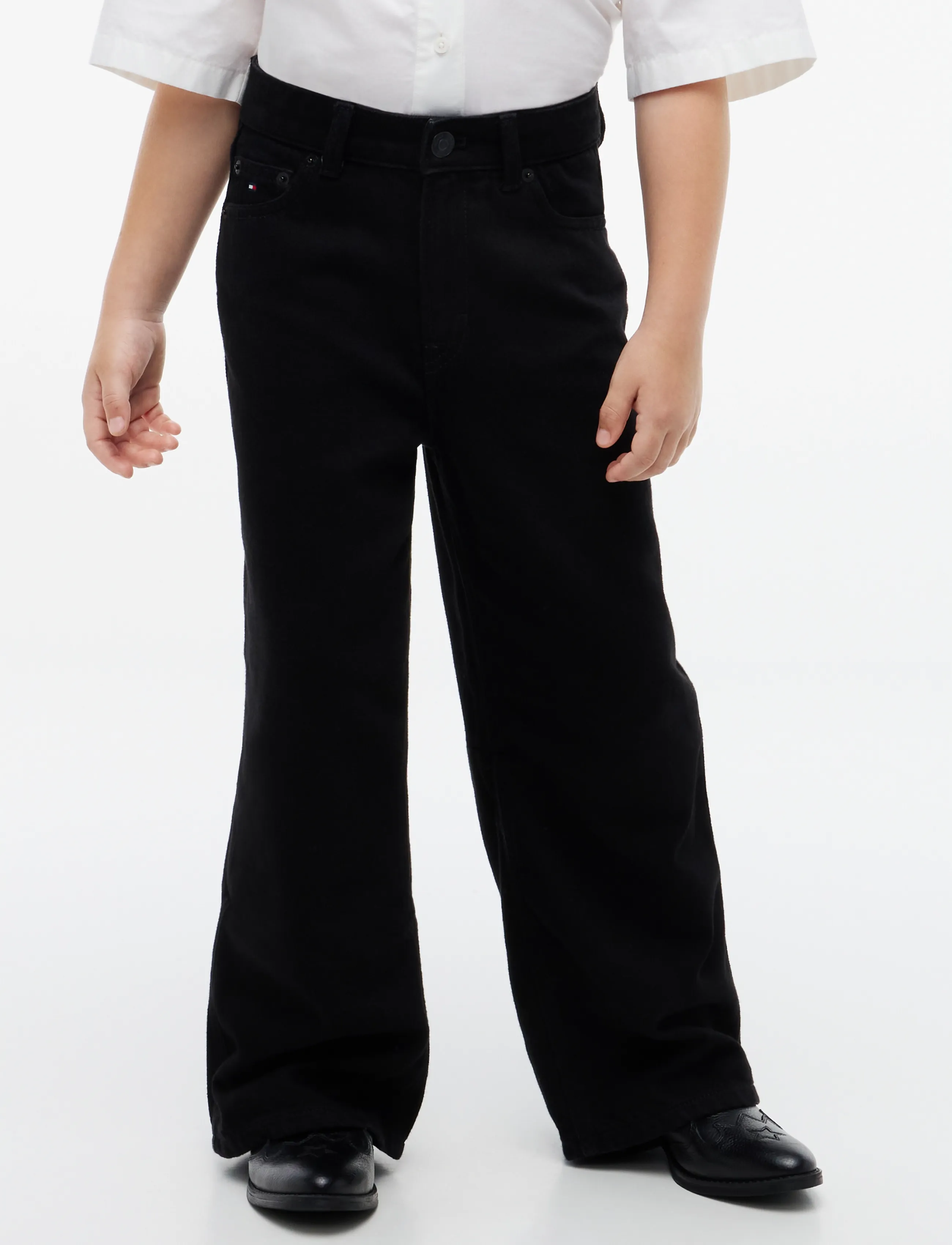 Tommy Hilfiger MABEL BLACK JEANS - Hosen - CLEANBLACK / black