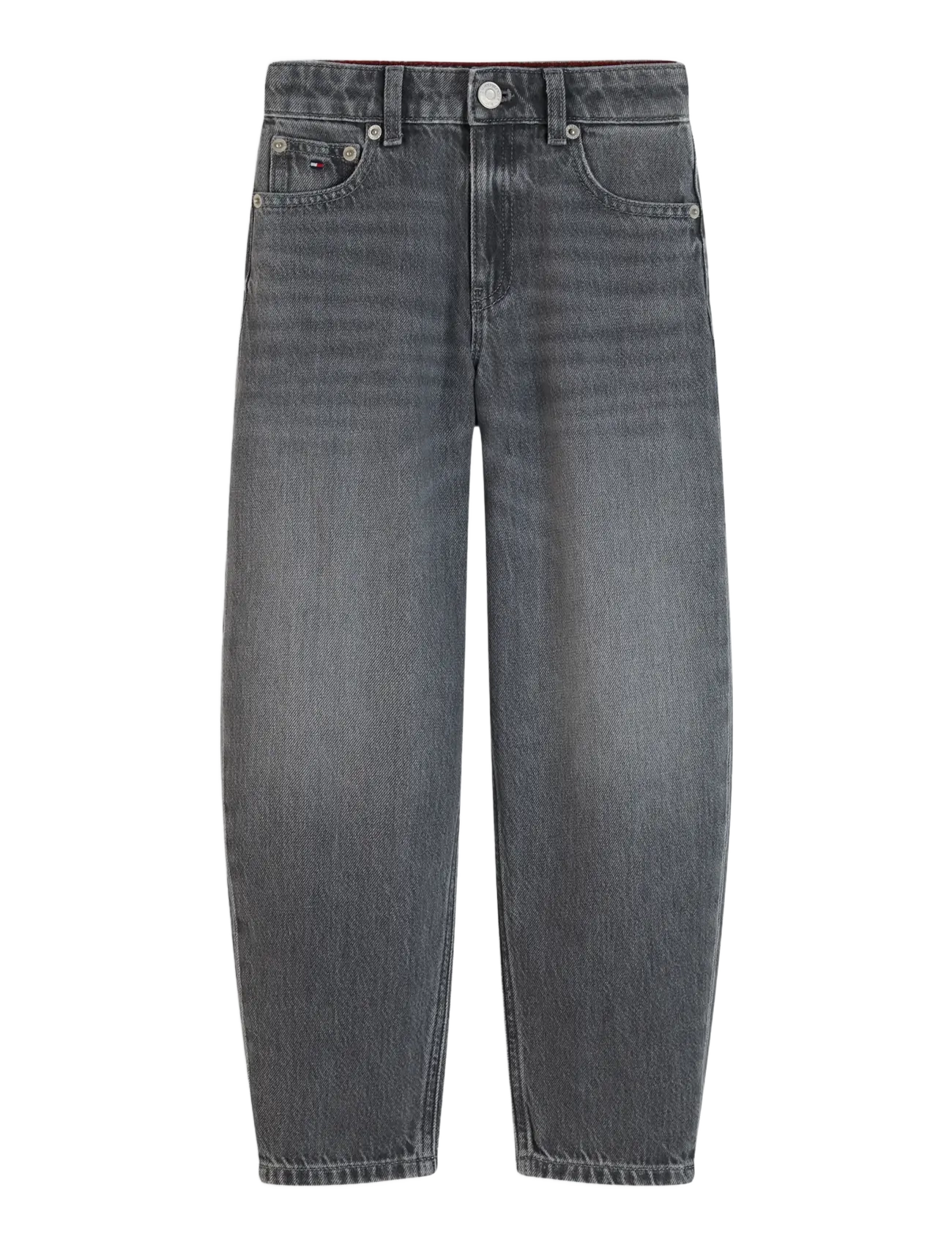 Tommy Hilfiger BARREL GREY JEANS - Tagasi kooli - GREYUSED / grey