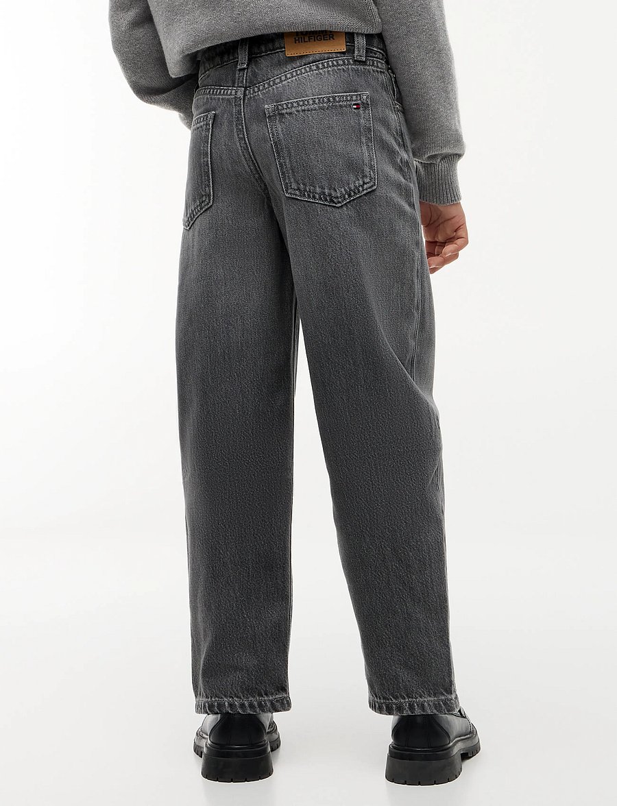 Tommy Hilfiger - BARREL GREY JEANS - vaba lõikega teksad - greyused - 2