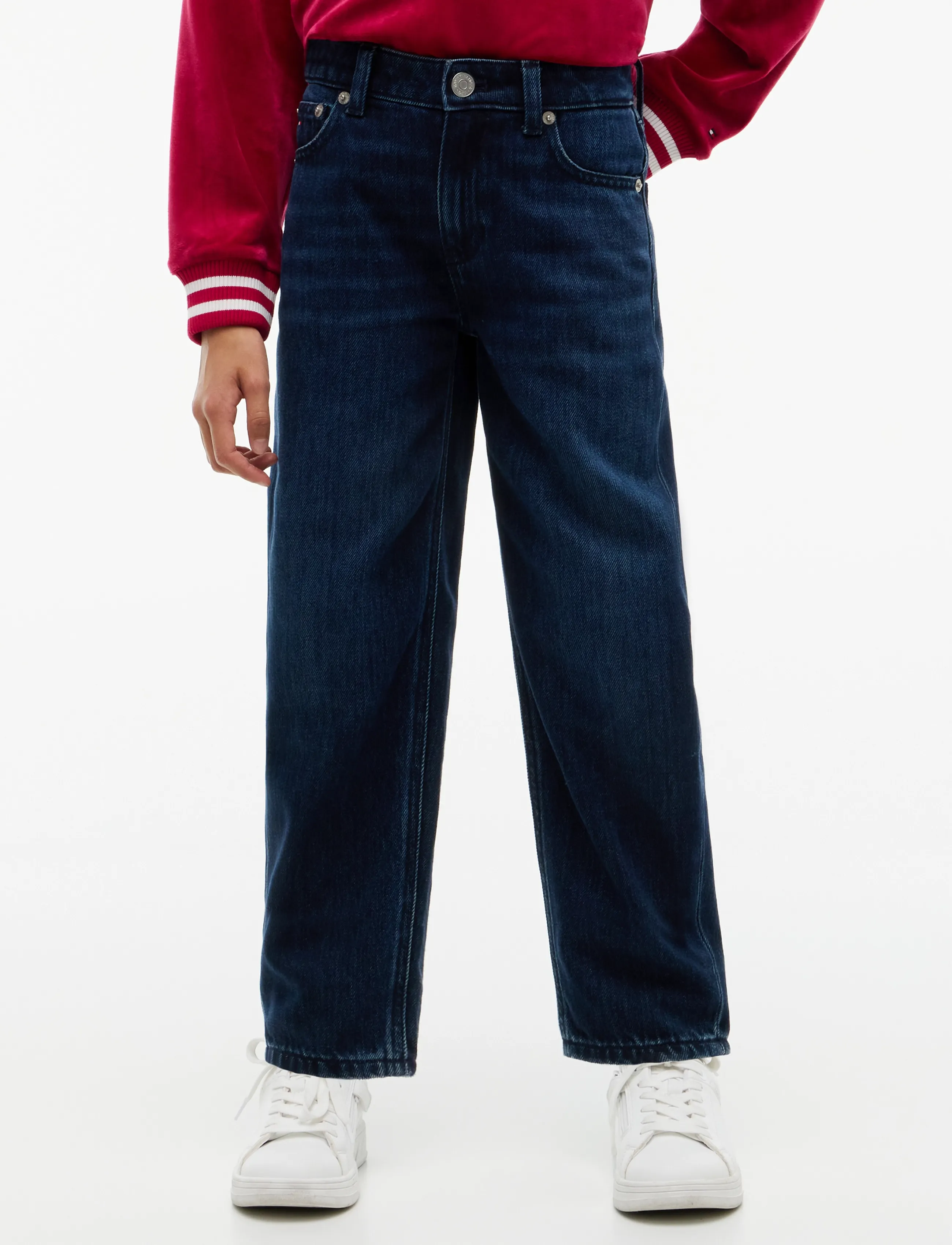 Tommy Hilfiger BARREL BLUE BLACK JEANS - Loose jeans - BLUEBLACK / navy