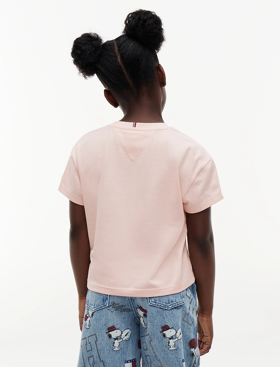 Tommy Hilfiger - PEANUTS FLAG TEE SS - lühikeste varrukatega t-särgid - whimsy pink - 2