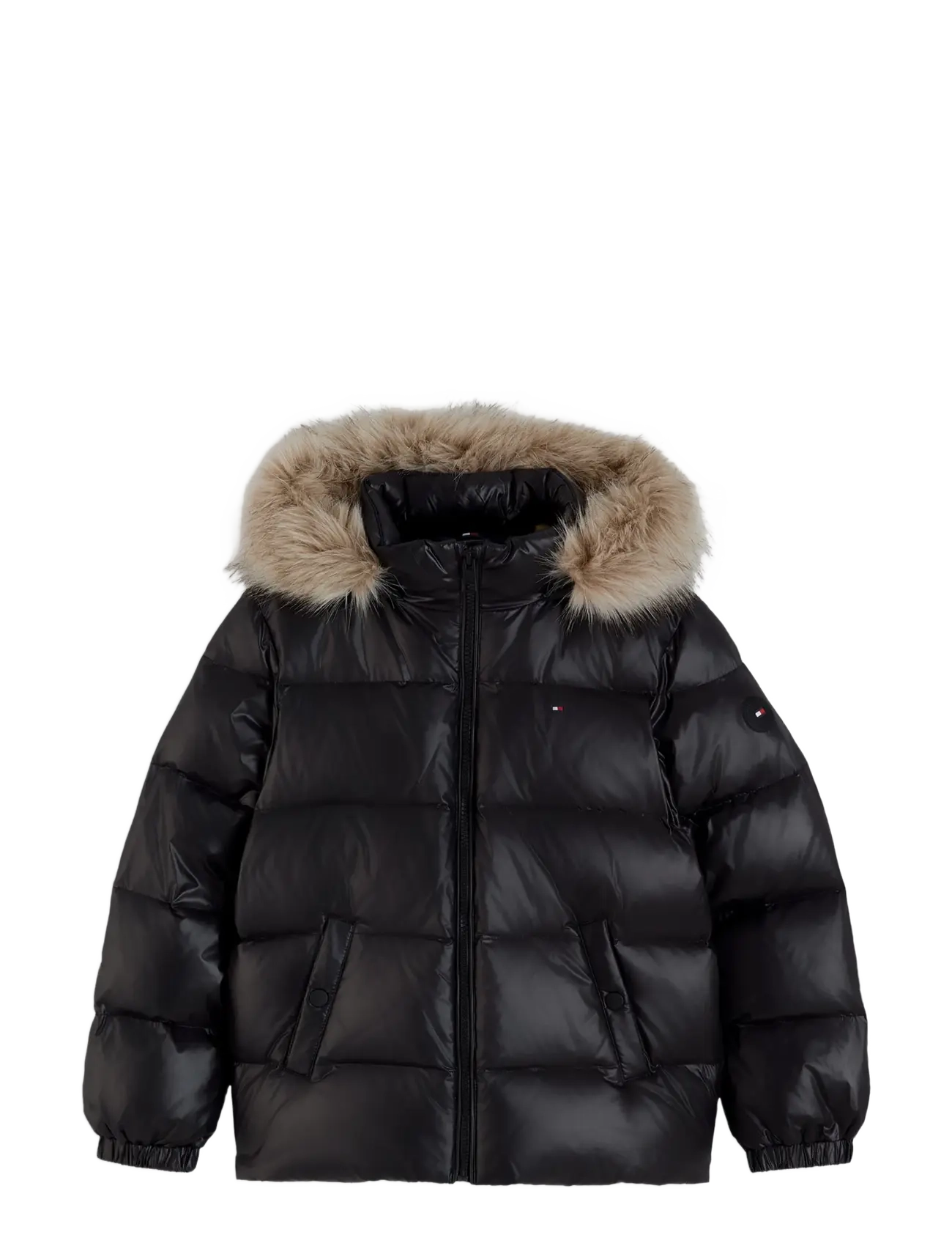 Tommy Hilfiger ESSENTIAL DOWN JACKET - Vintertøj - BLACK / black