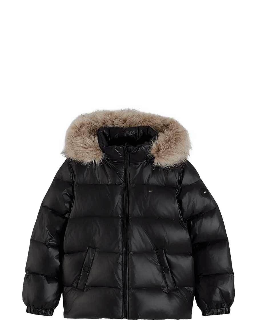 Tommy Hilfiger - ESSENTIAL DOWN JACKET - dunjakker - black - 1
