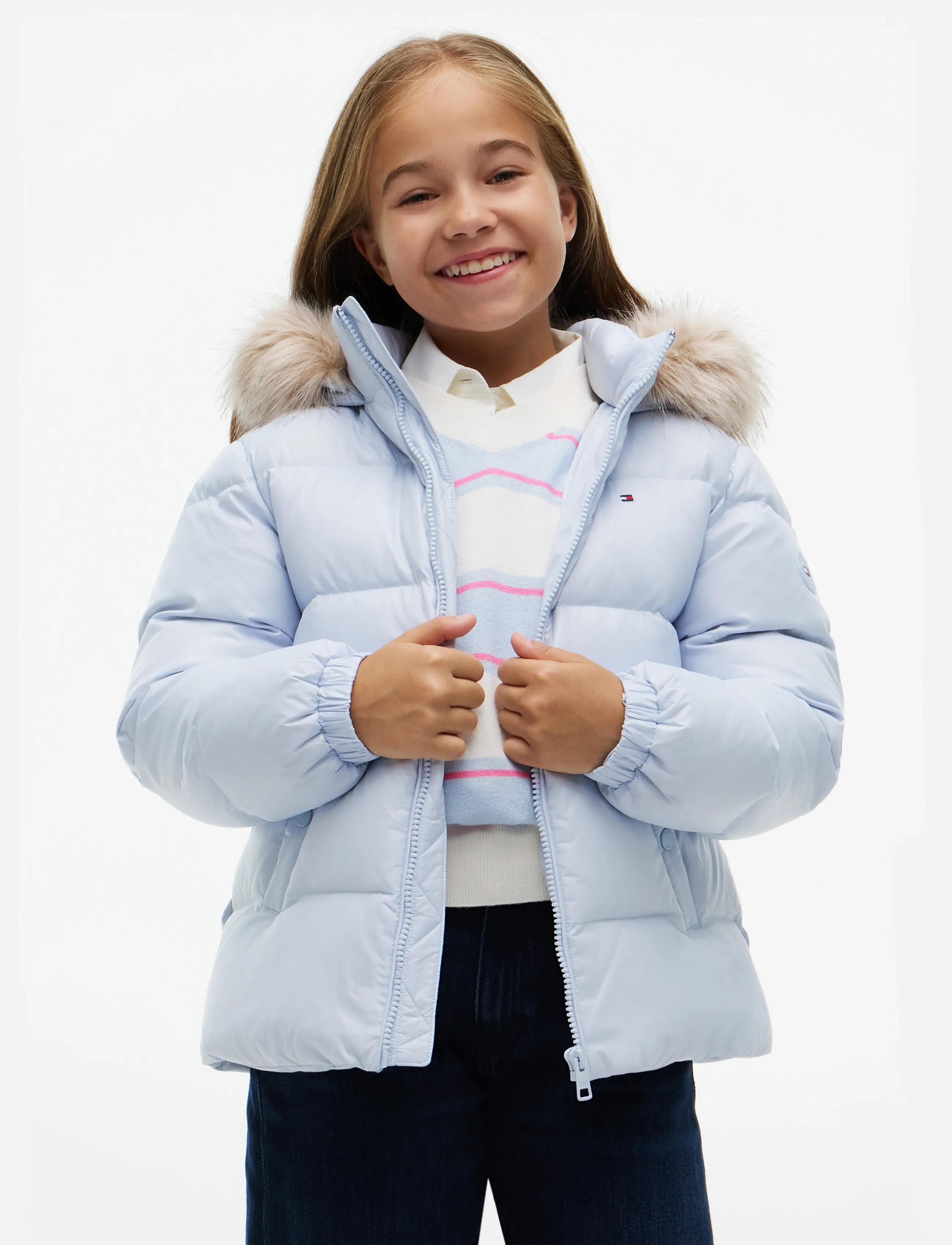 Tommy Hilfiger - ESSENTIAL DOWN JACKET - dunjakker - sky blue - 0