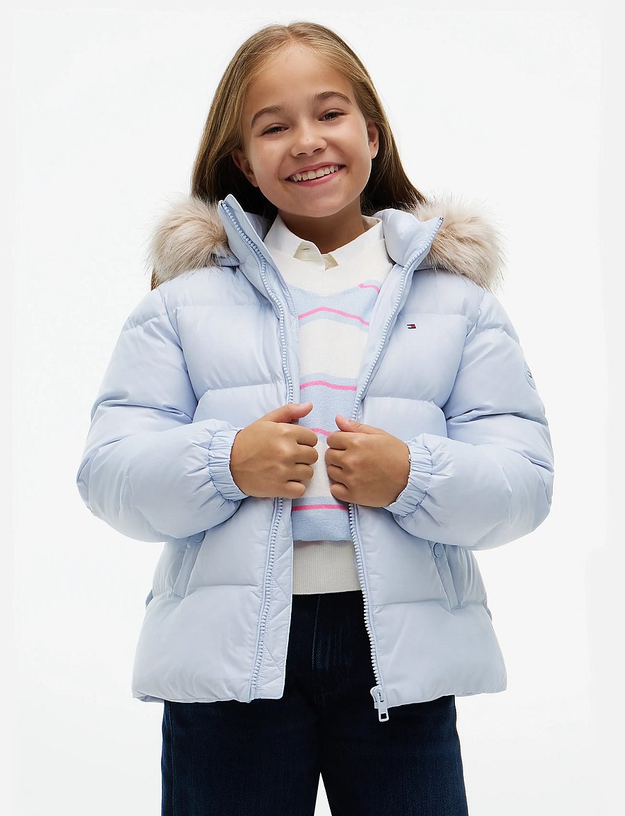 Tommy Hilfiger - ESSENTIAL DOWN JACKET - dunjakker - sky blue - 0