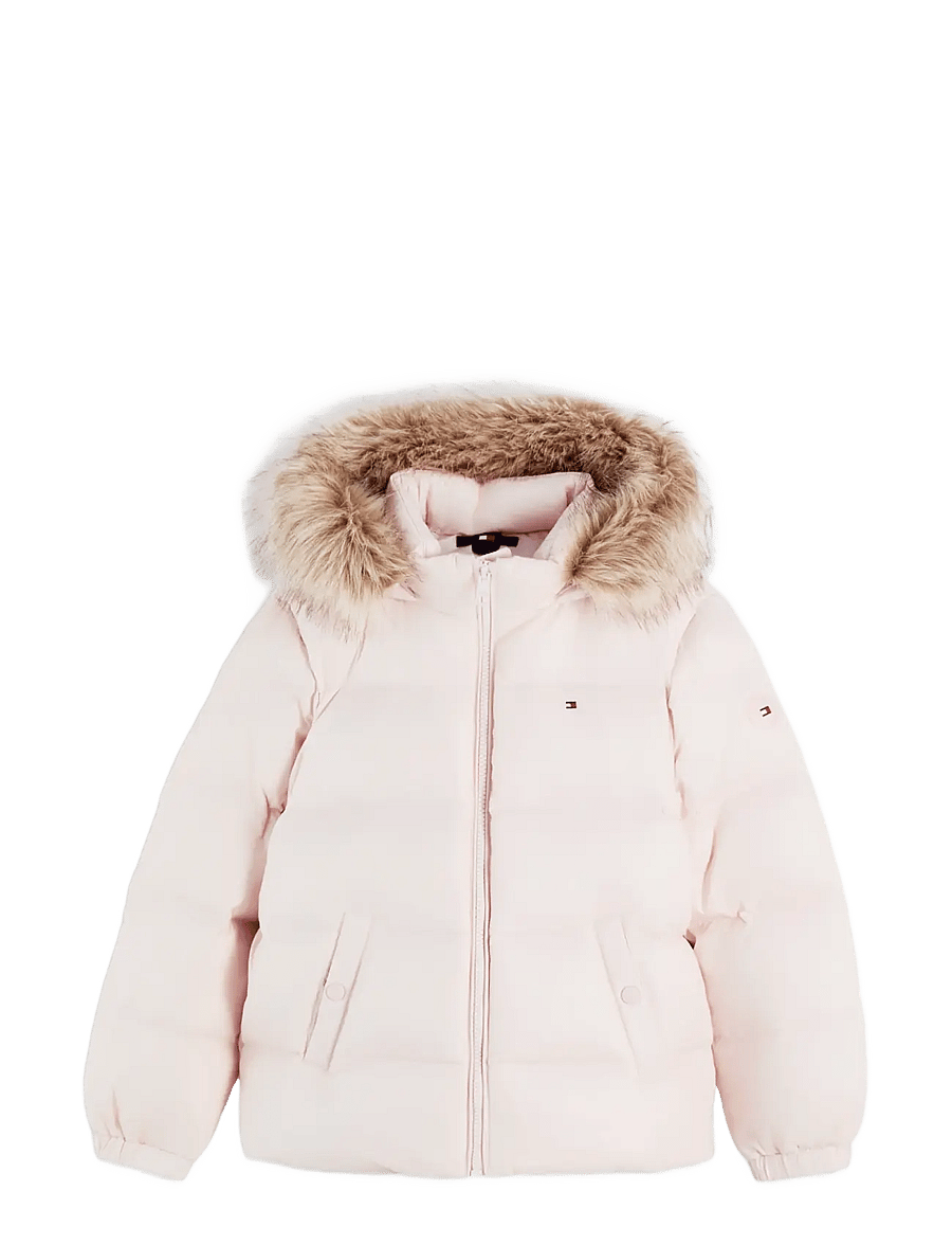 Tommy Hilfiger - ESSENTIAL DOWN JACKET - soojad ja polsterdatud - whimsy pink - 1