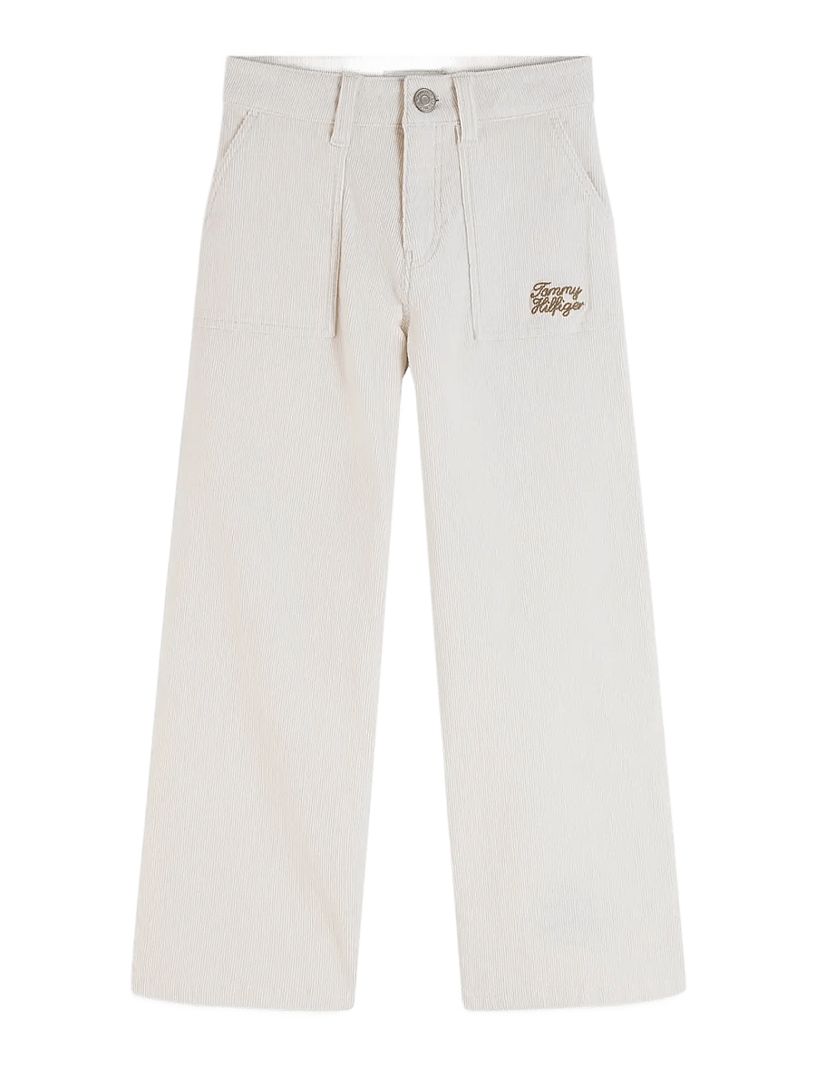 Tommy Hilfiger - CORD STRAIGHT PKT PANTS - einkaufen nach alter von - off white - 1
