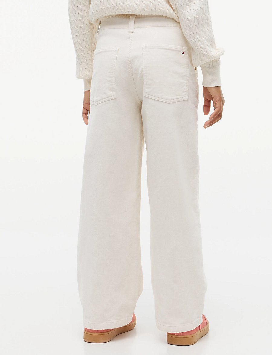 Tommy Hilfiger - CORD STRAIGHT PKT PANTS - einkaufen nach alter von - off white - 2