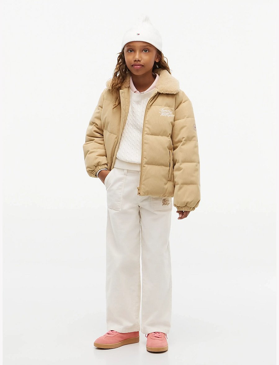Tommy Hilfiger - CORD STRAIGHT PKT PANTS - einkaufen nach alter von - off white - 3