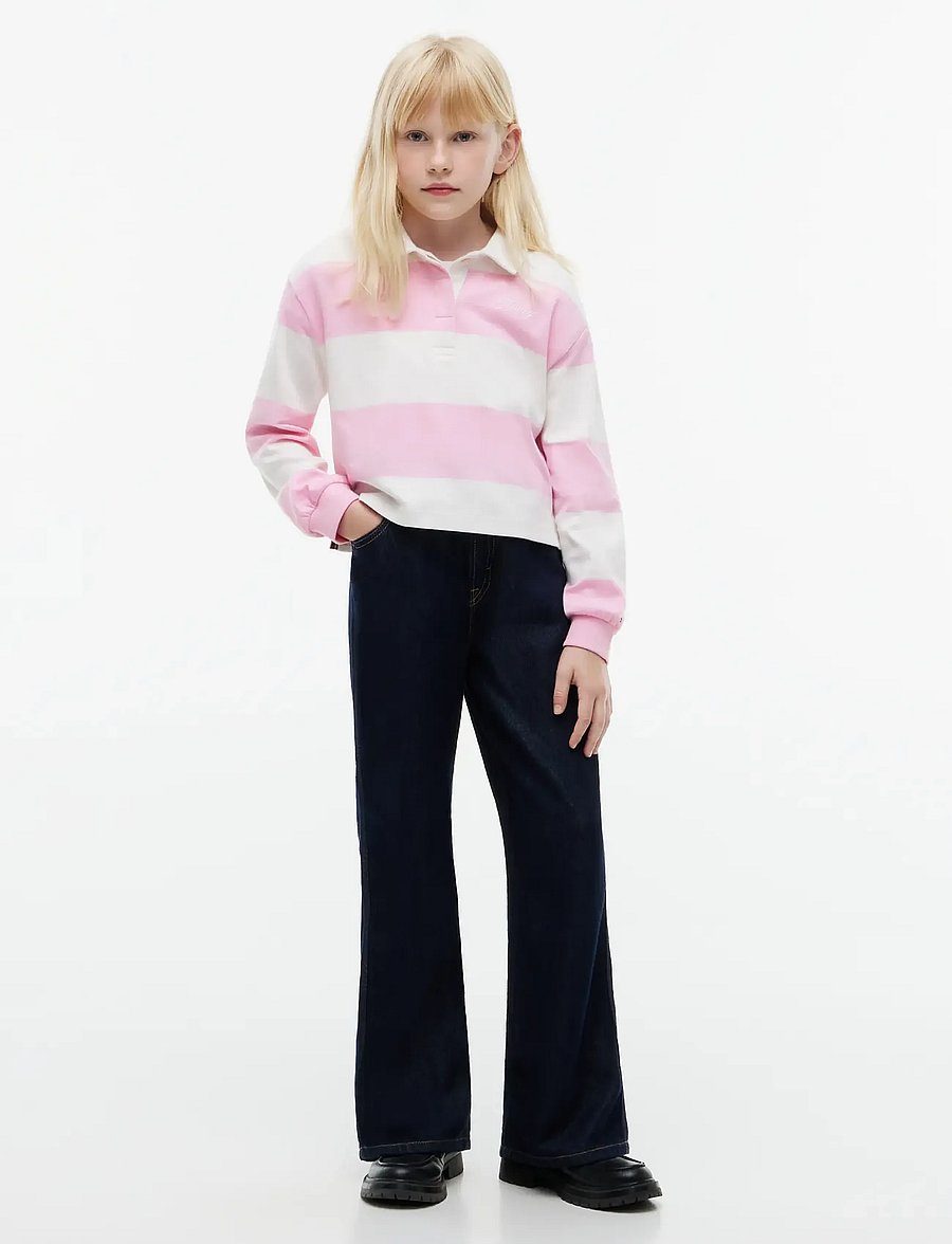 Tommy Hilfiger - BLOCK STRIPED RUGBY SHIRT L/S - classic pink stripes - 4