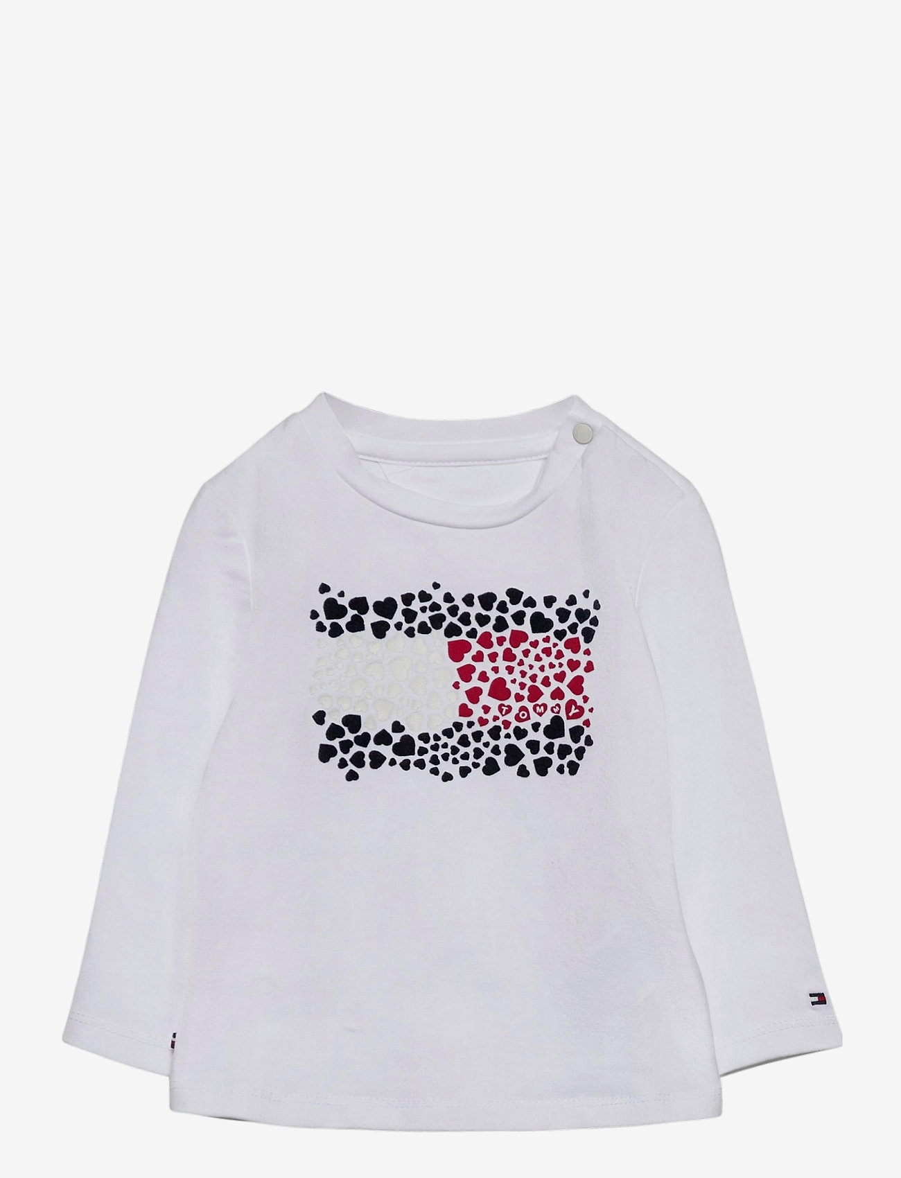 Tommy Hilfiger - BABY GIRL TOMMY TEE L/S - white - 0