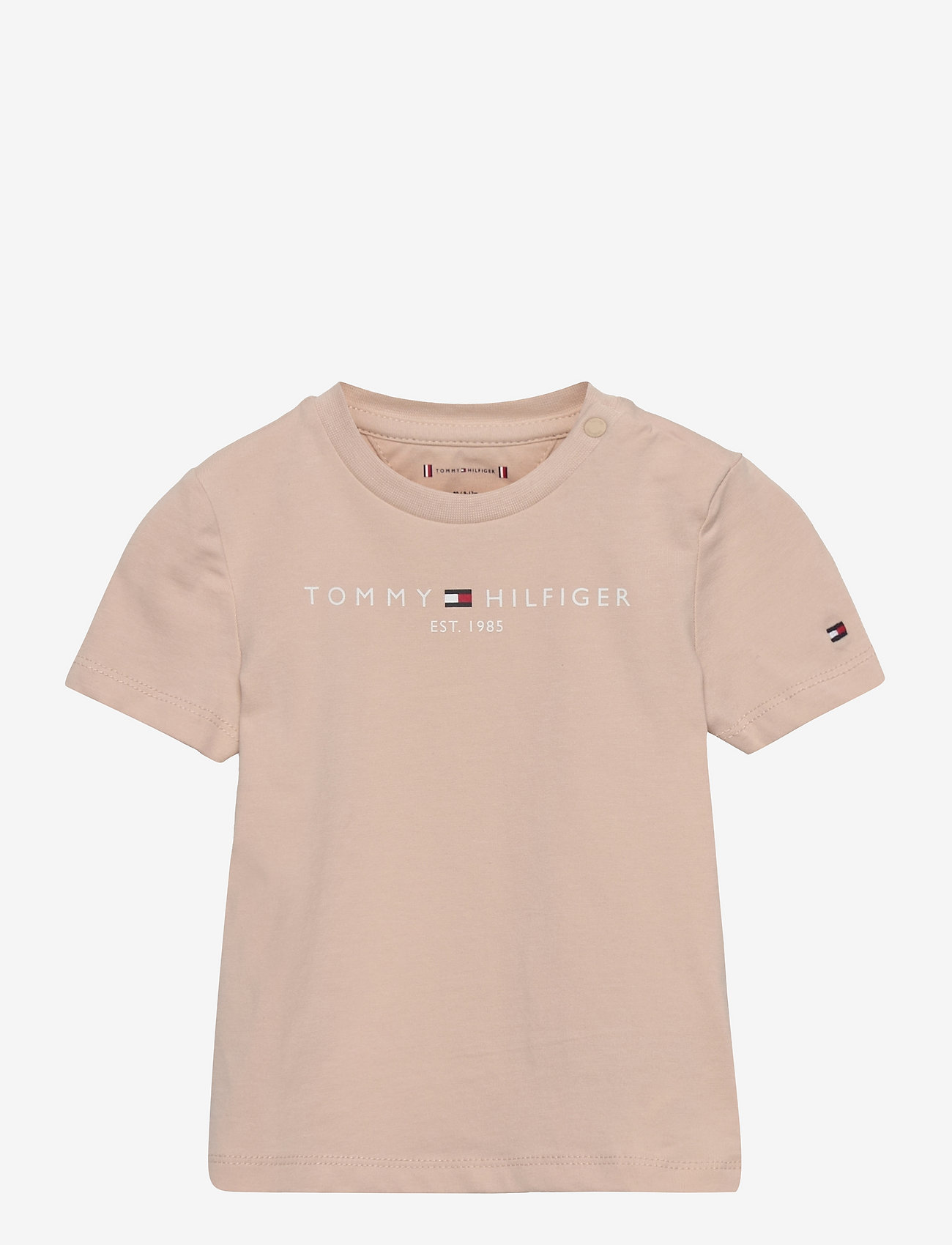 Tommy Hilfiger - BABY ESSENTIAL TEE S/S - smooth stone - 0