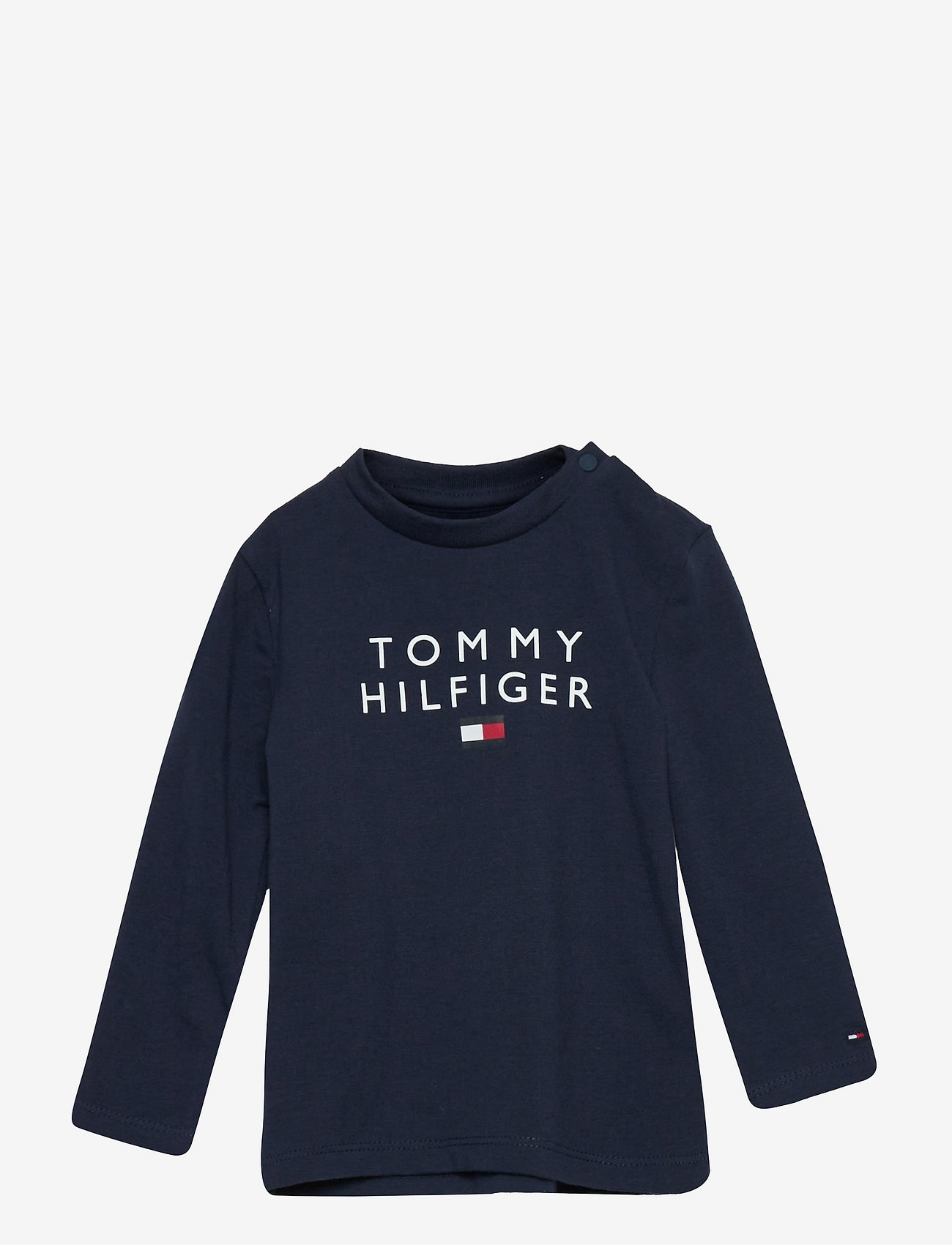 Tommy Hilfiger - BABY LOGO TEE L/S - twilight navy - 0