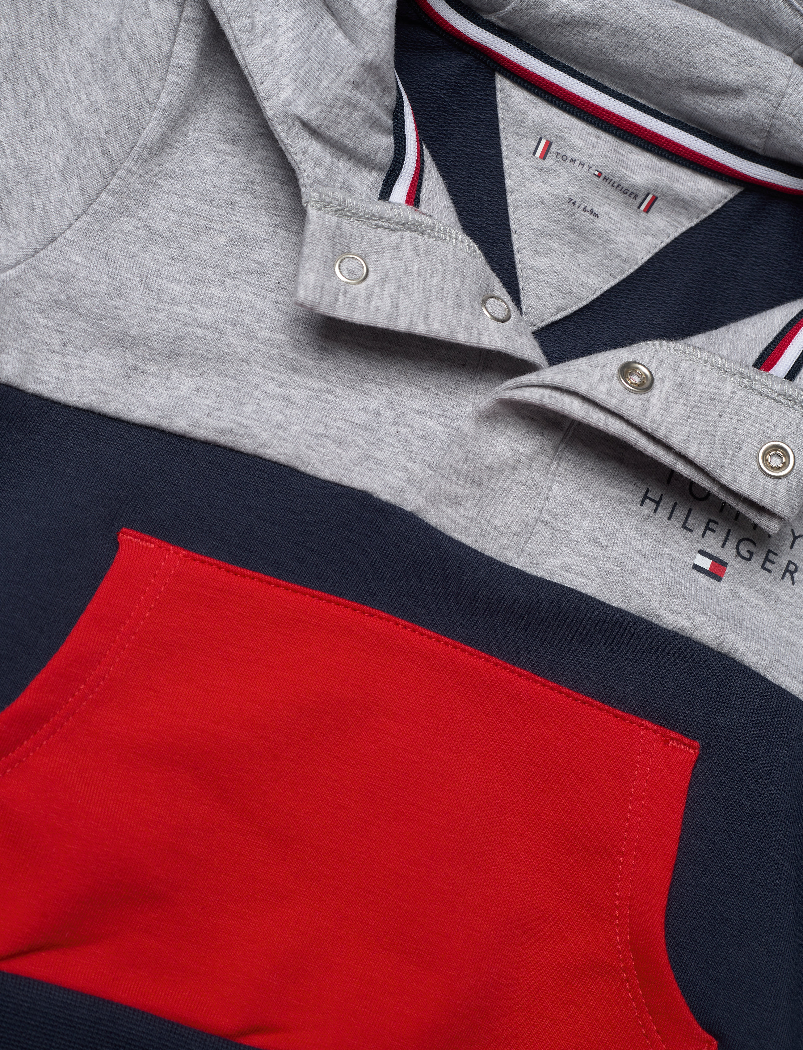 Tommy Hilfiger - BABY COLORBLOCK LOGO SET - light grey heather - 5