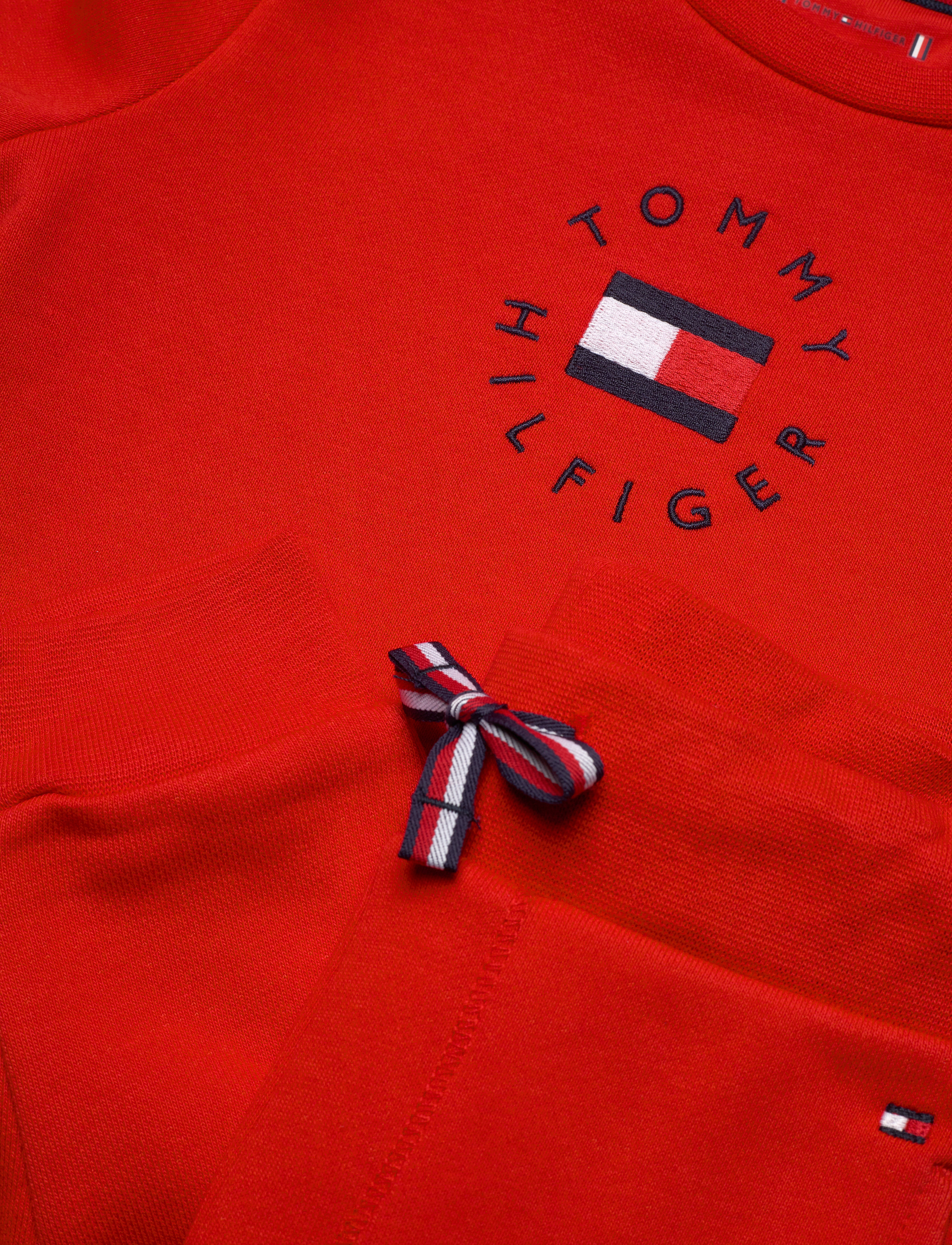 Tommy Hilfiger - BABY HERITAGE LOGO SET - deep crimson - 2