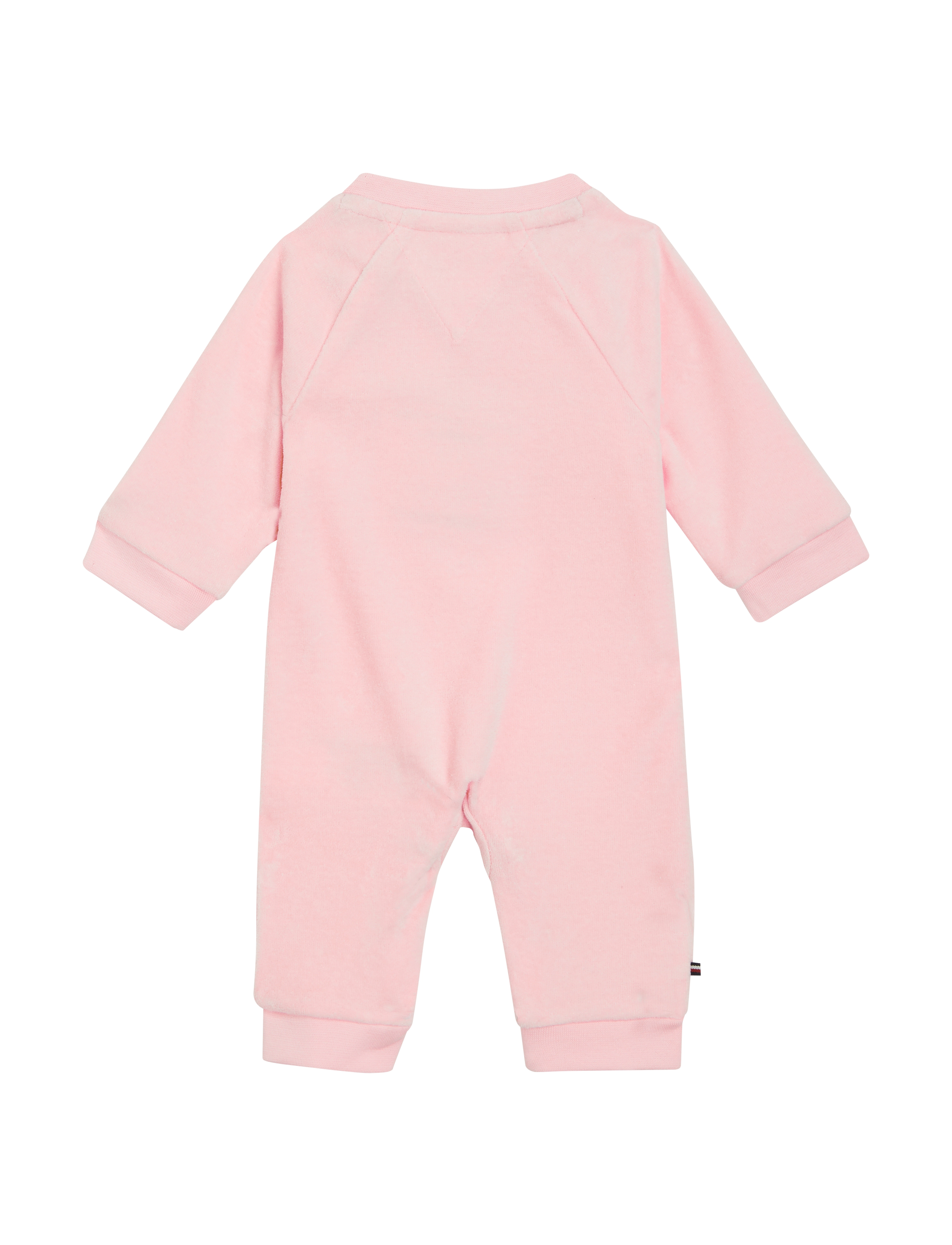 Tommy Hilfiger - BABY CURVED MONOTYPE COVERALL - pink crystal - 4